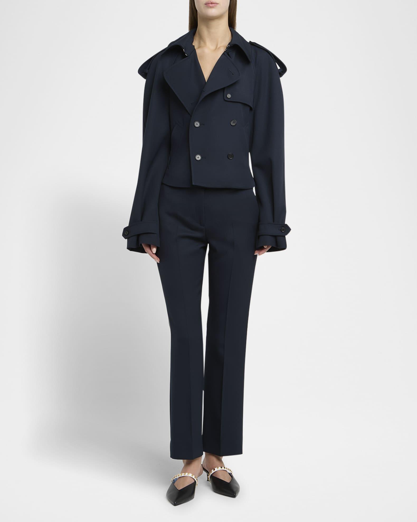 Cropped Trench Coat  Product Image