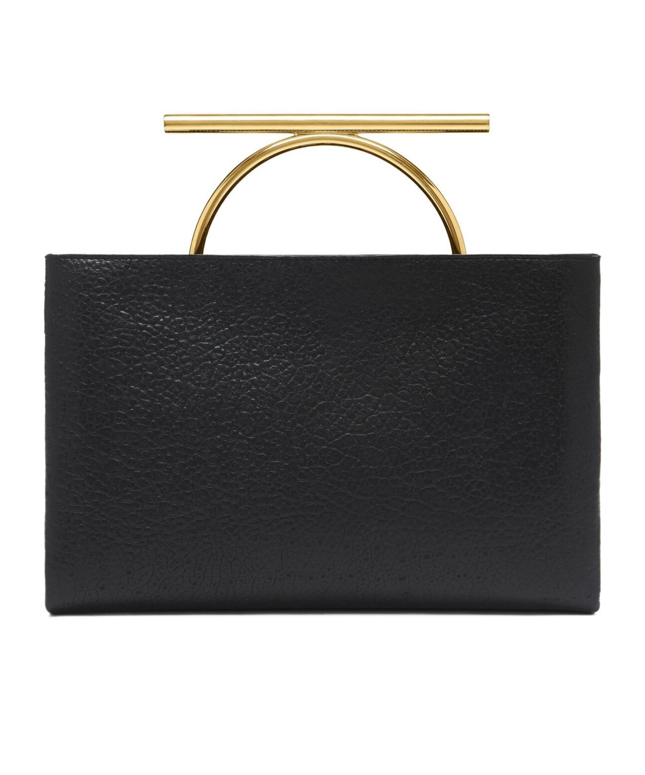 ALEXANDER MCQUEEN Handbag With Metal Handle In Black Product Image