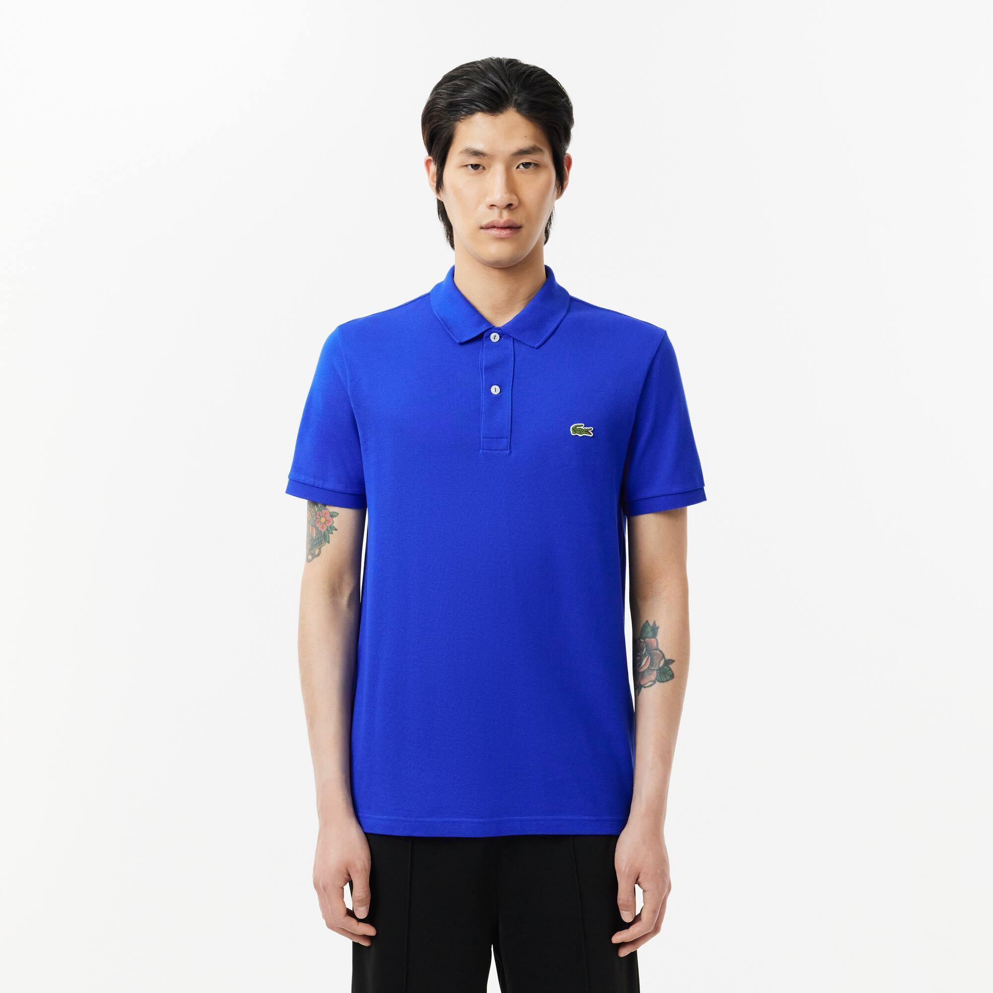 Slim Fit L.12.12 Piqué Polo Shirt Product Image