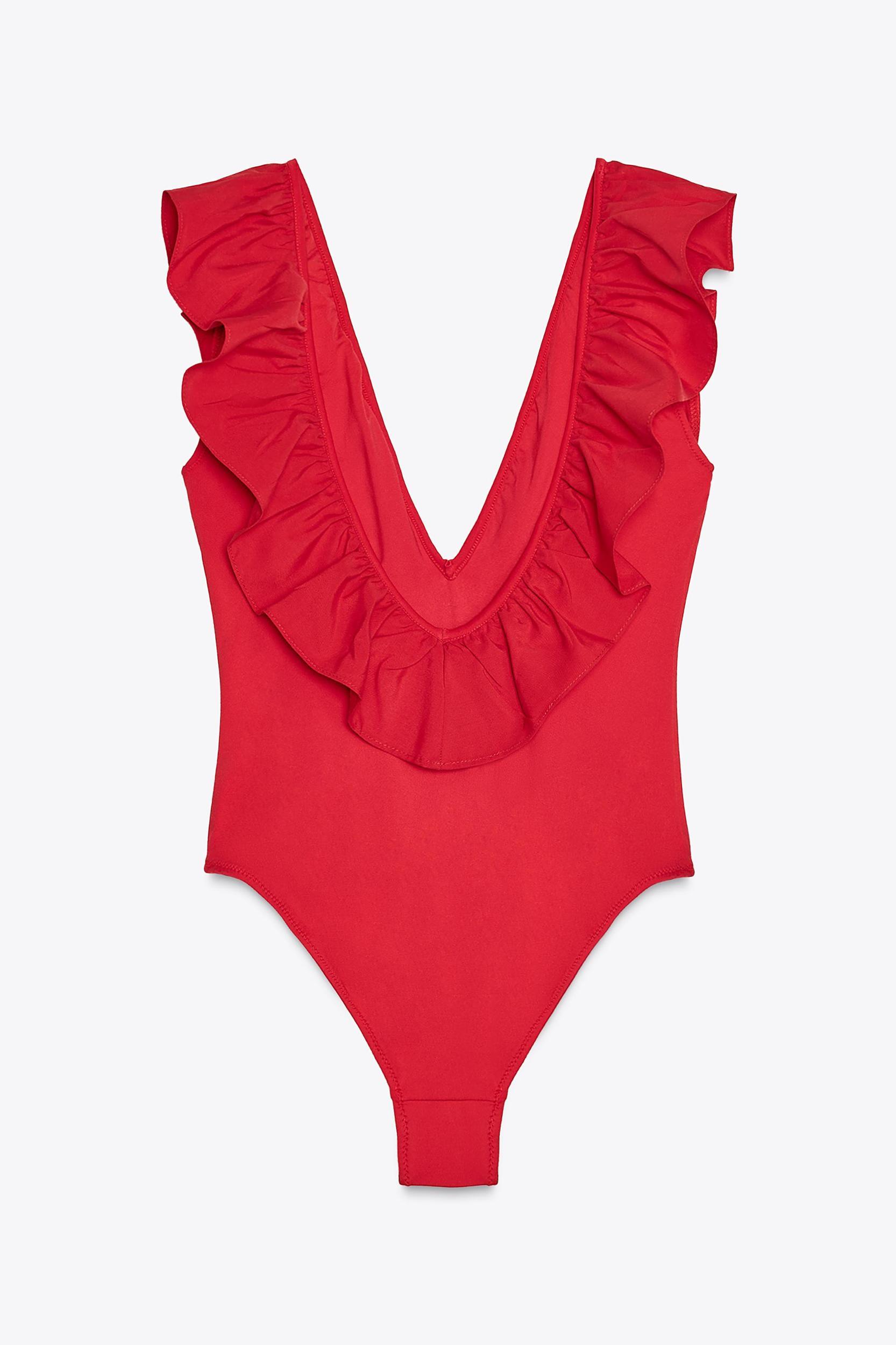RUFFLED SWIMSUIT Product Image
