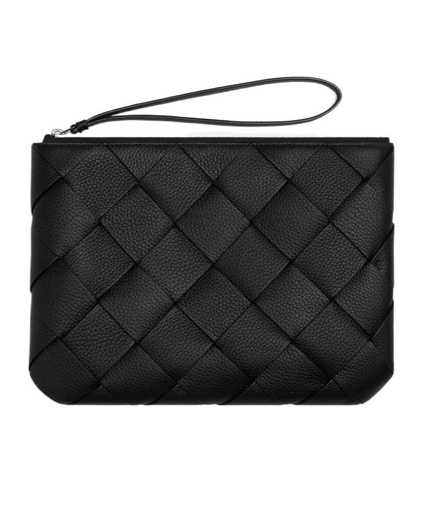 BOTTEGA VENETA Large Diago Clutch In Black Product Image