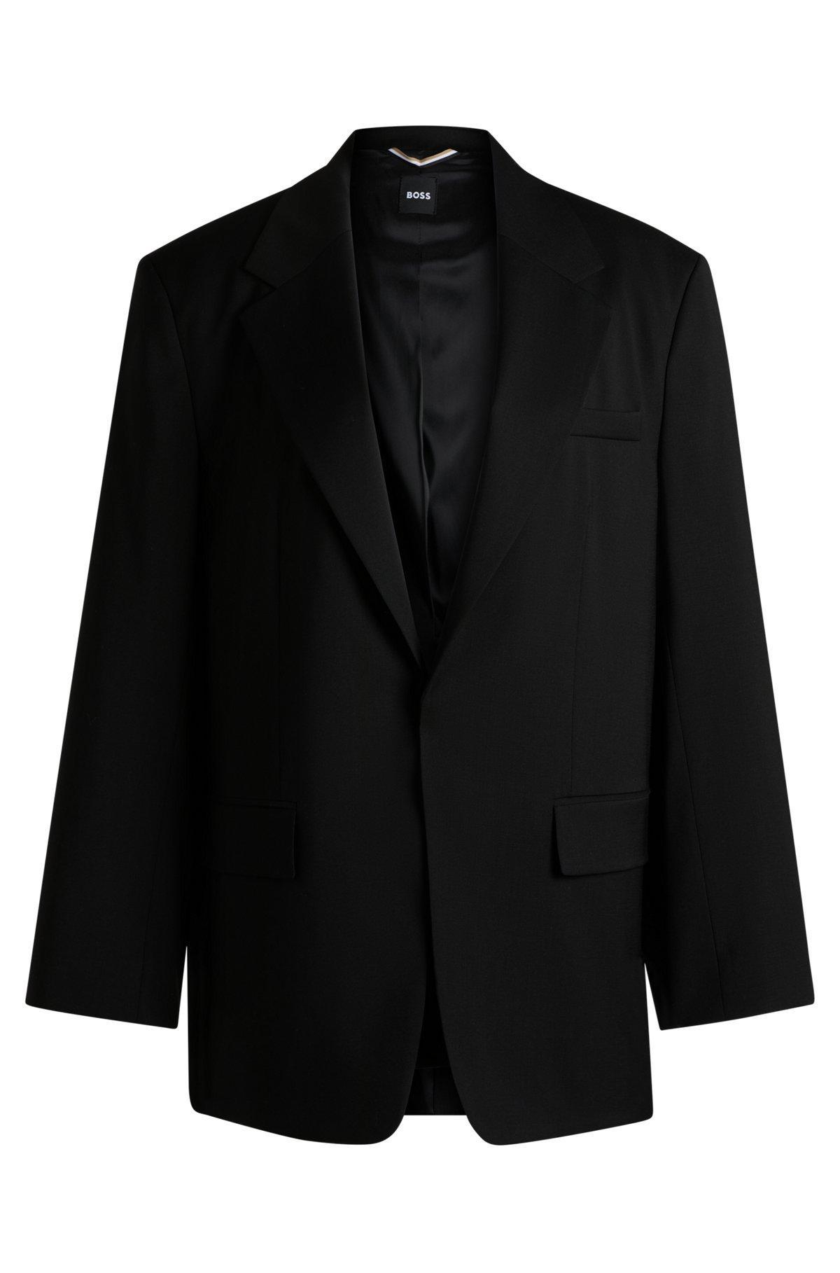 Oversize-fit blazer in wool Product Image