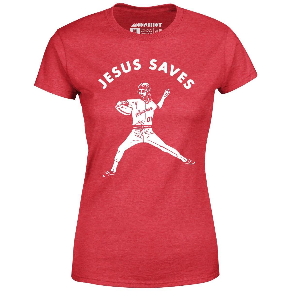 Jesus Saves - Lefty - Women's T-Shirt Female Product Image