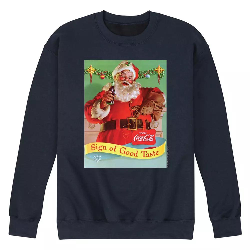 Men's CocaCola Sip Of Good Taste Sweatshirt,  Product Image