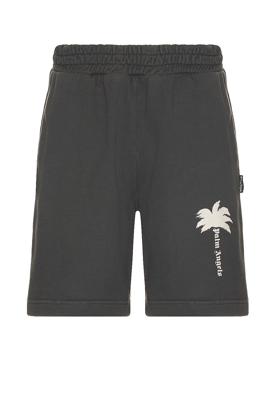 Palm Angels Palm GD Sweatshort in Charcoal Product Image