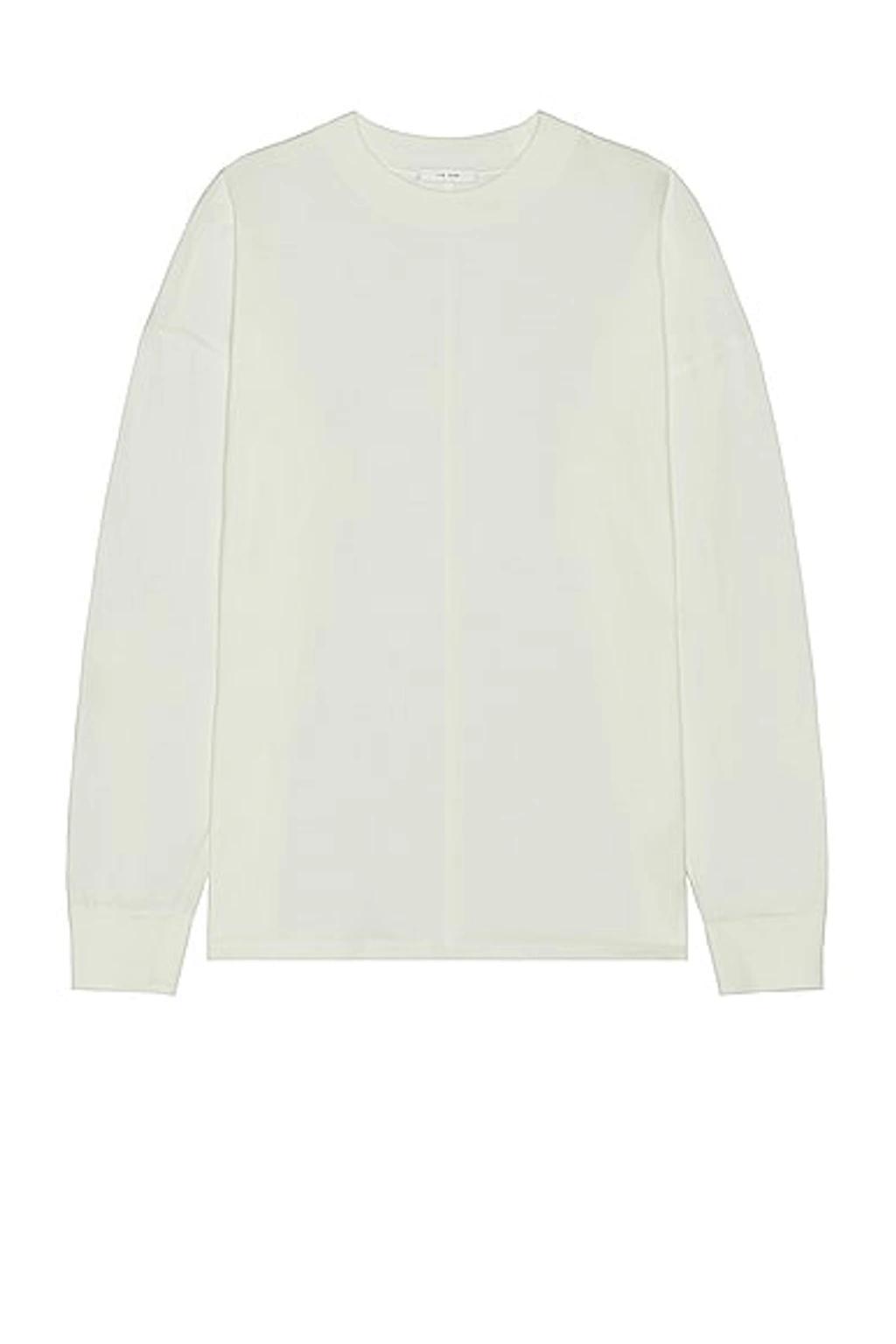 THE ROW Drago Cotton Sweatshirt In White Product Image