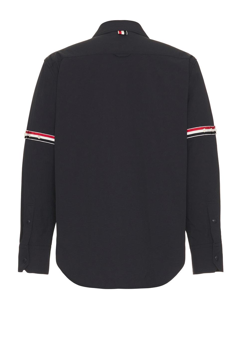 Thom Browne Snap Front Shirt Jacket Product Image