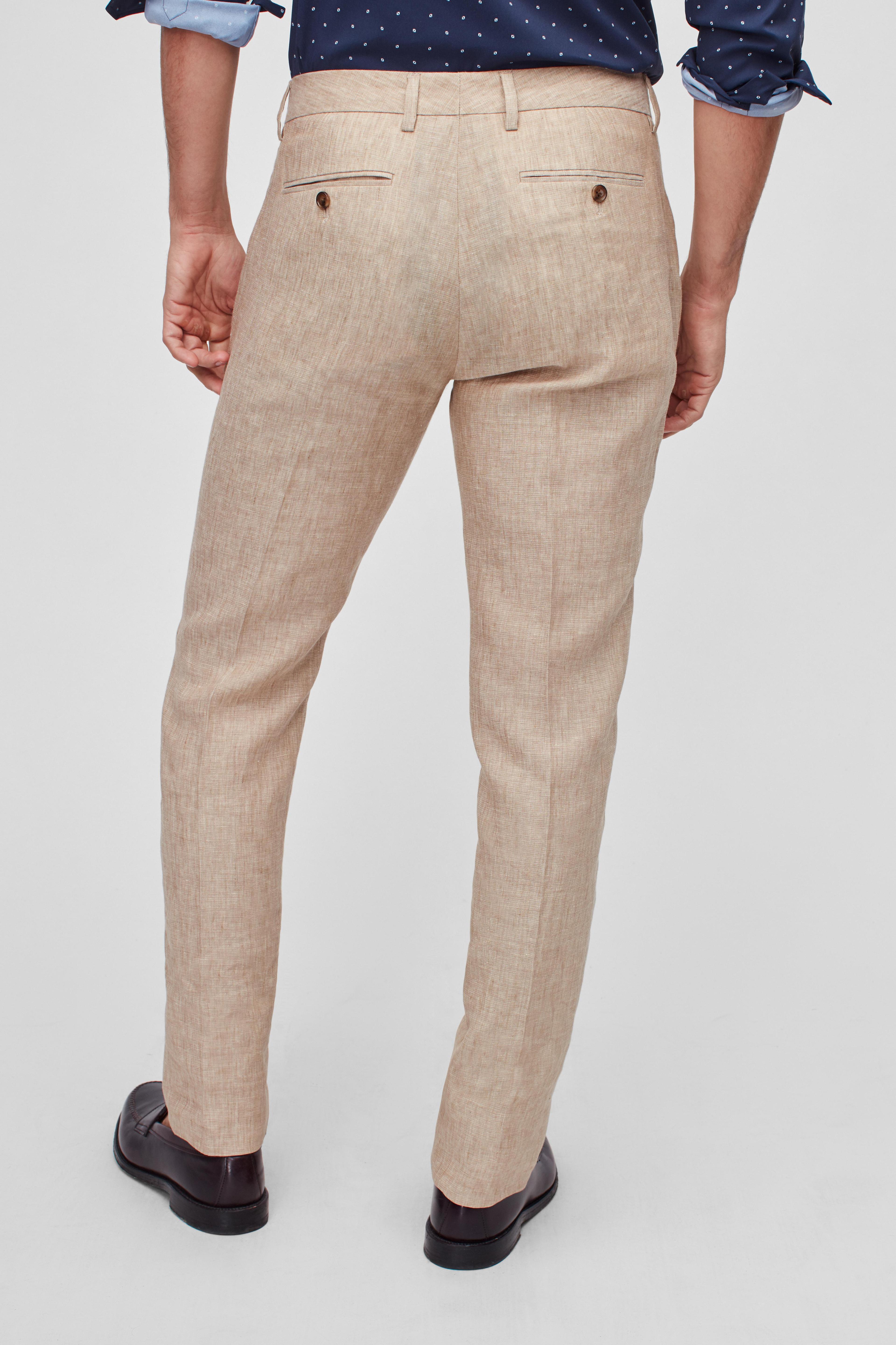 Italian Stretch Linen Suit Pant Product Image