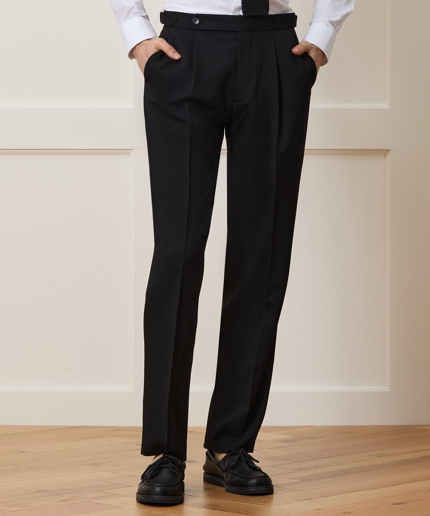 Italian Gabardine Side Tab Trouser Product Image