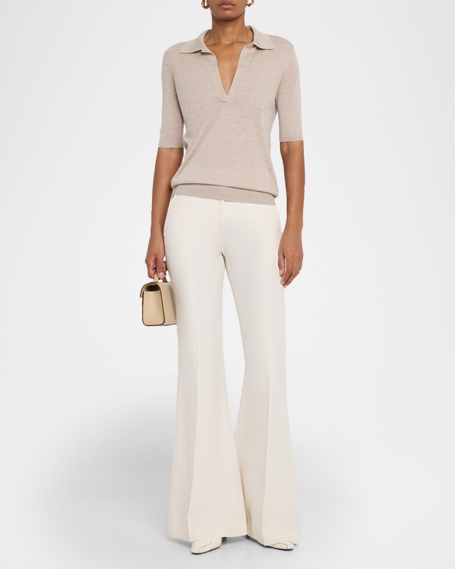 Frank Cashmere Polo Top  Product Image