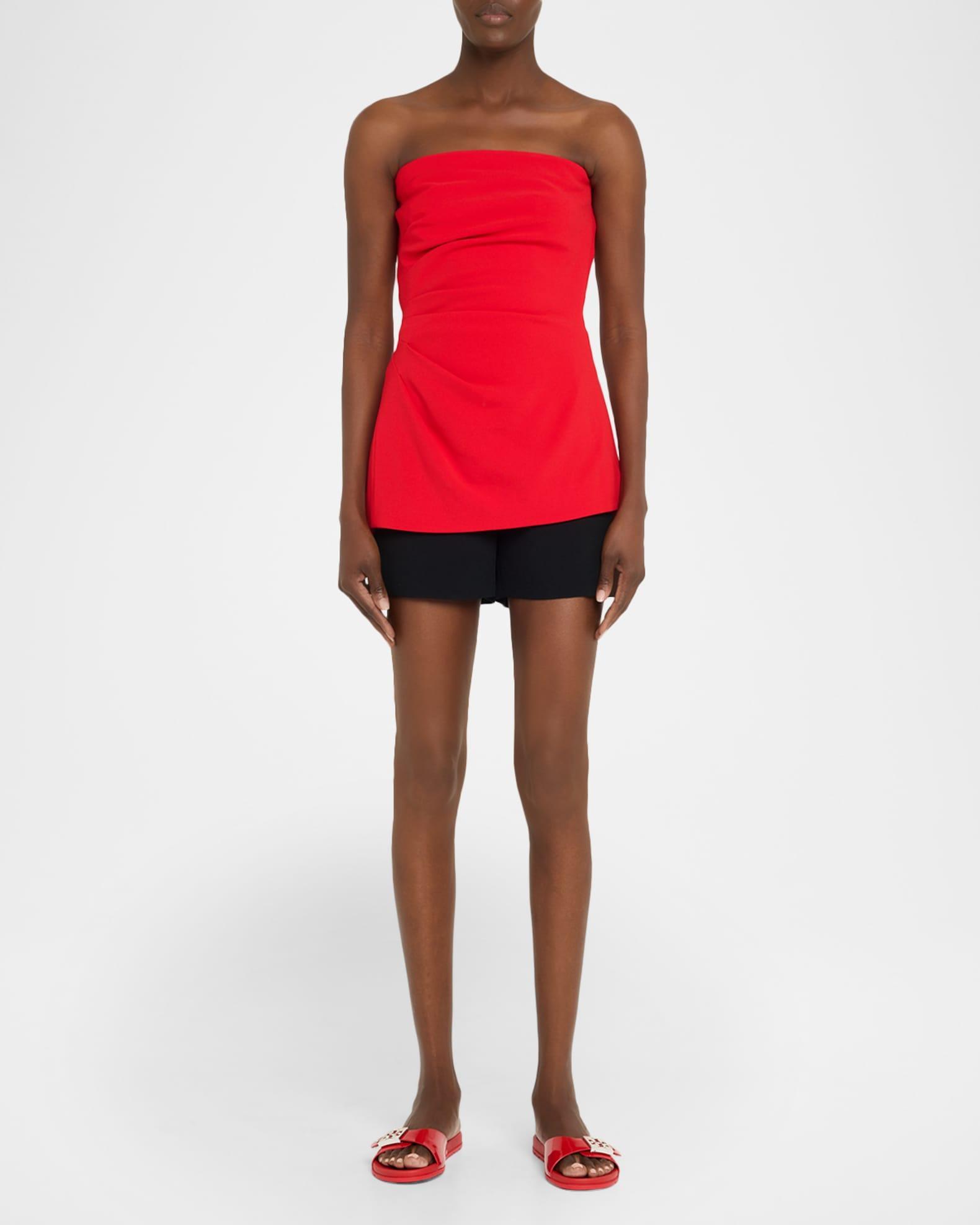 Glossy Buckle Slide Sandals Product Image