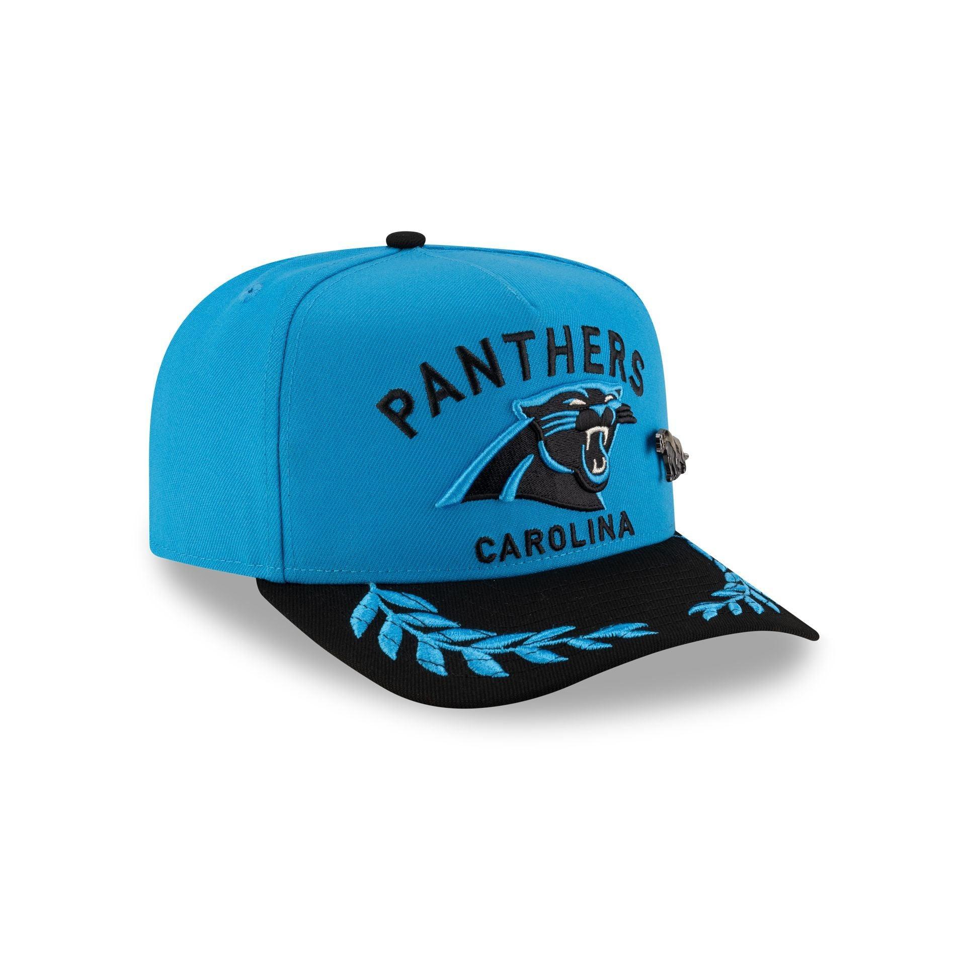 Carolina Panthers 2025 Draft Black 59FIFTY A-Frame Fitted Hat Male Product Image