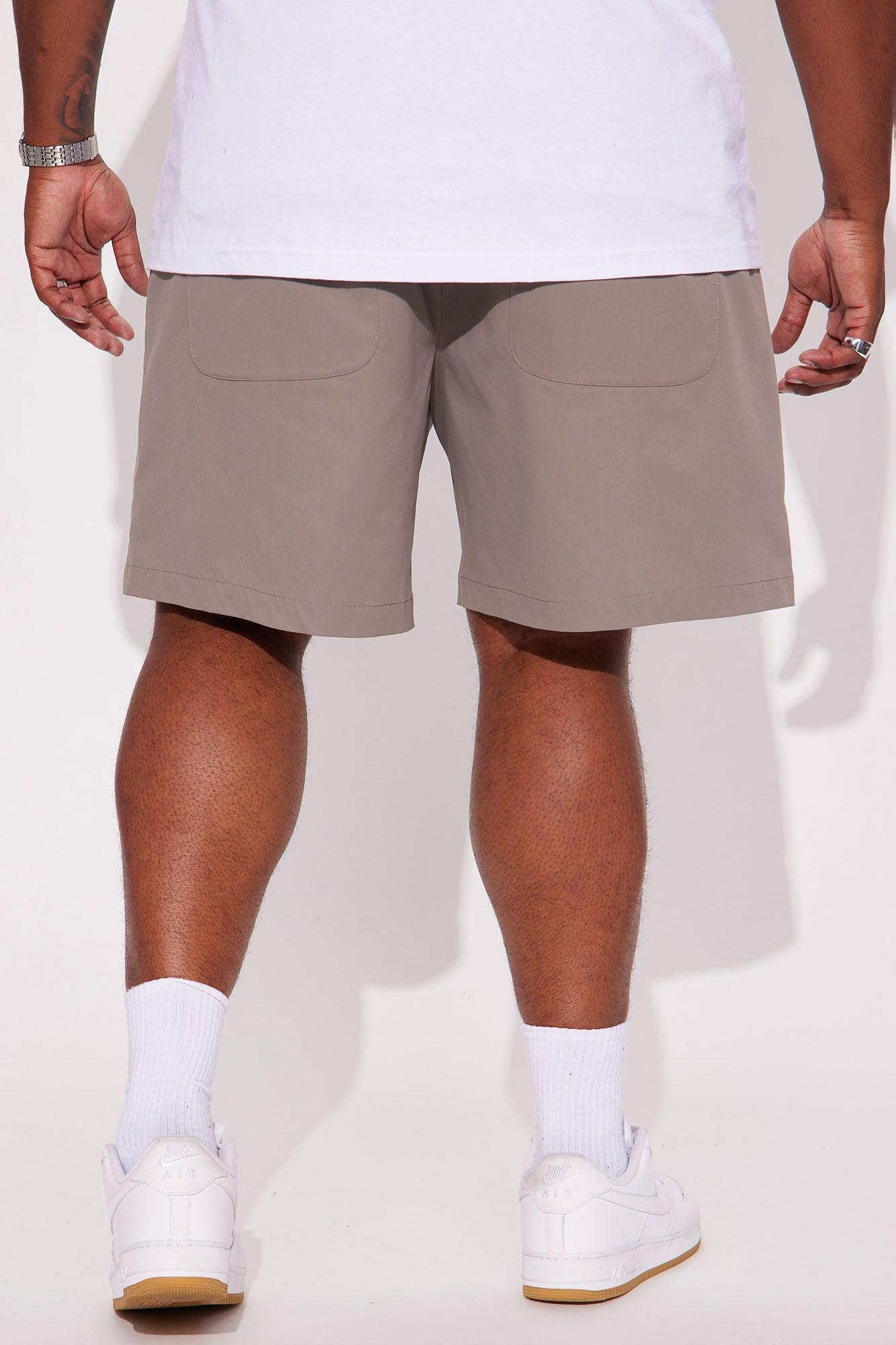 Starstruck Utility Cargo Shorts - Grey Product Image