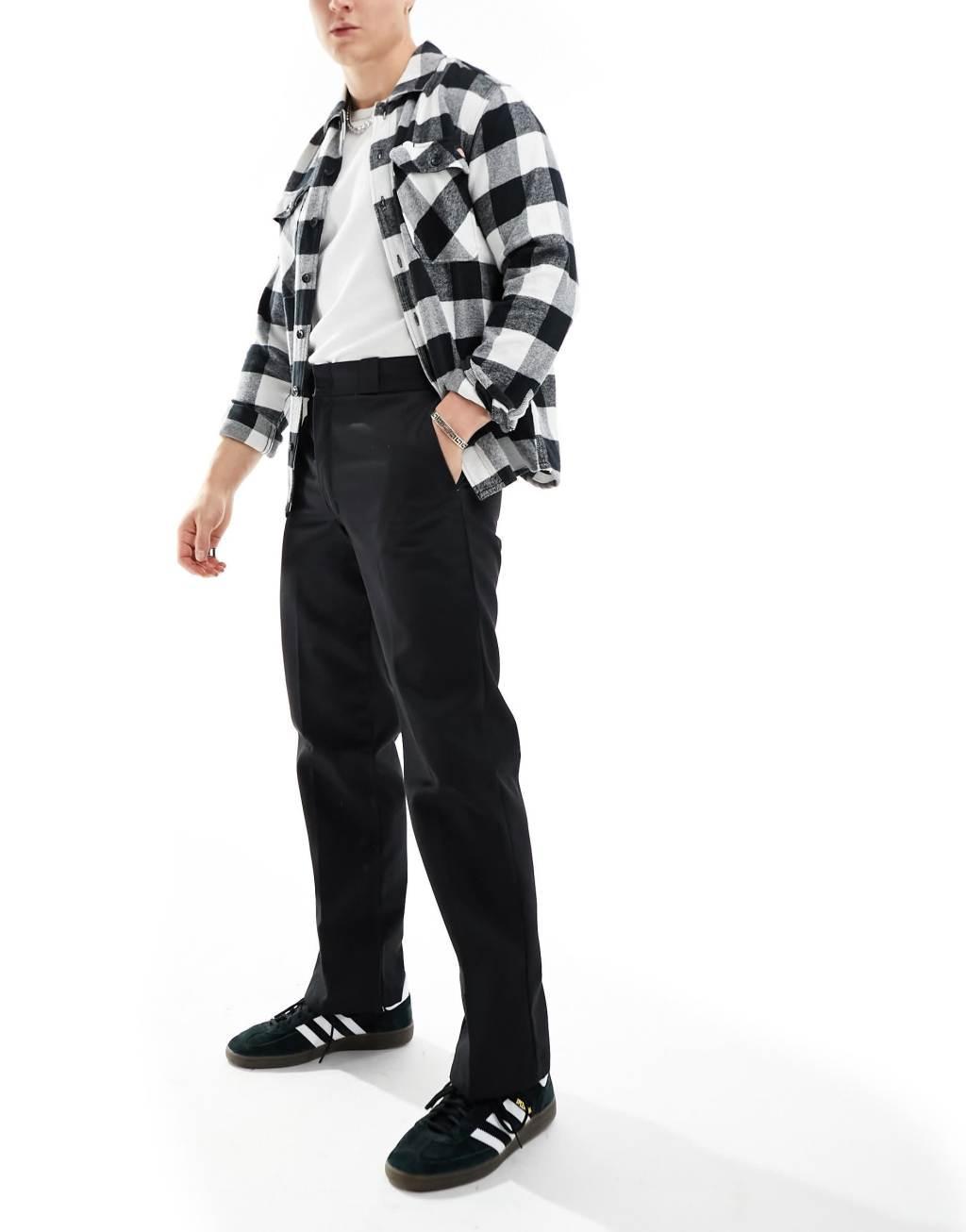 Dickies 874 straight fit work pants in black  Product Image