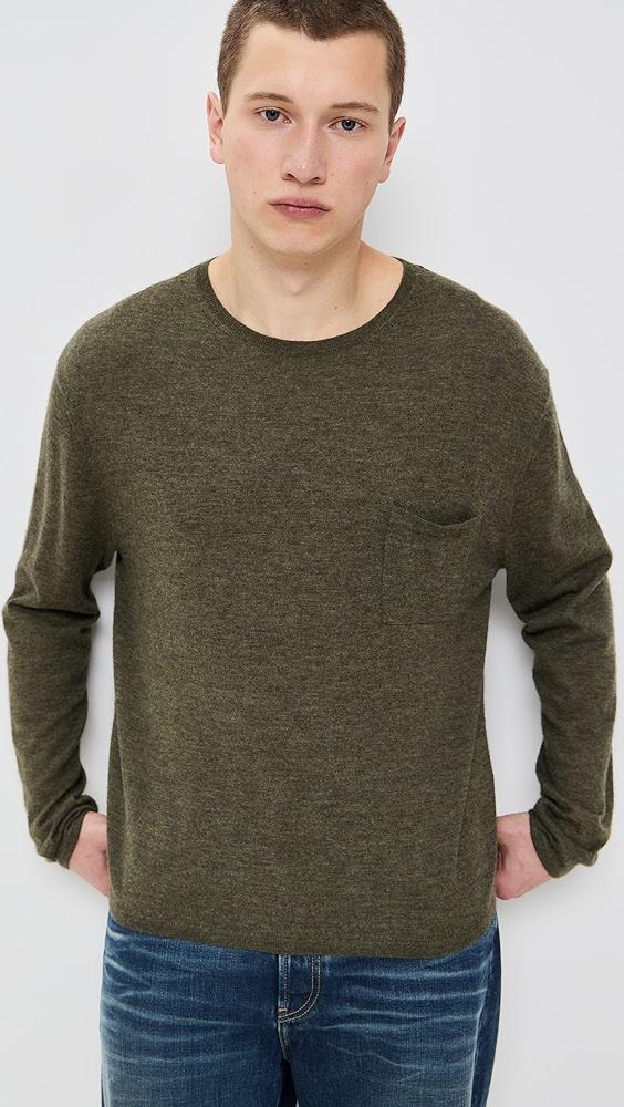 Acne Studios Kluna Cashmere Crewneck Sweater | Shopbop Product Image