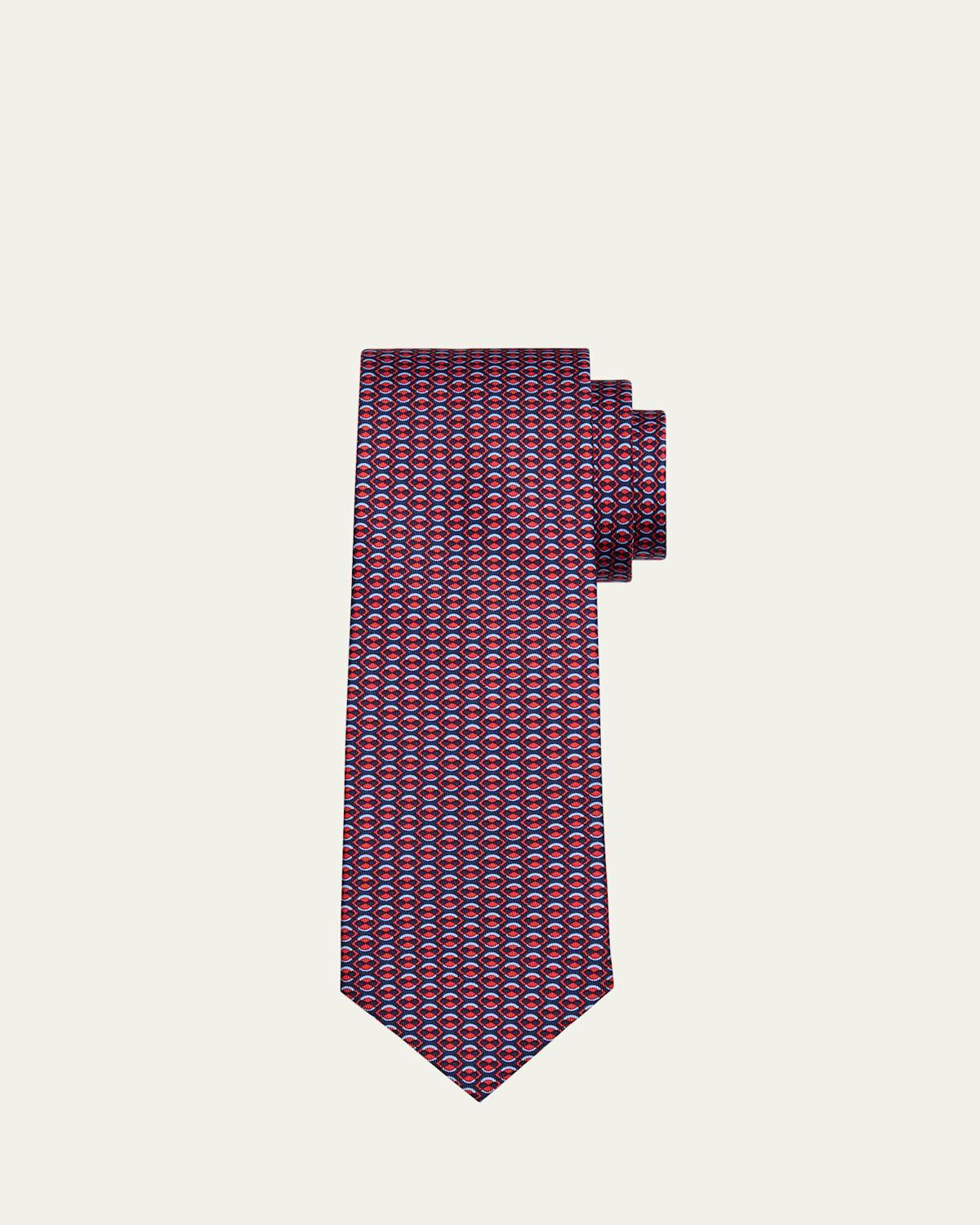 Mens Patterned Silk Tie Product Image