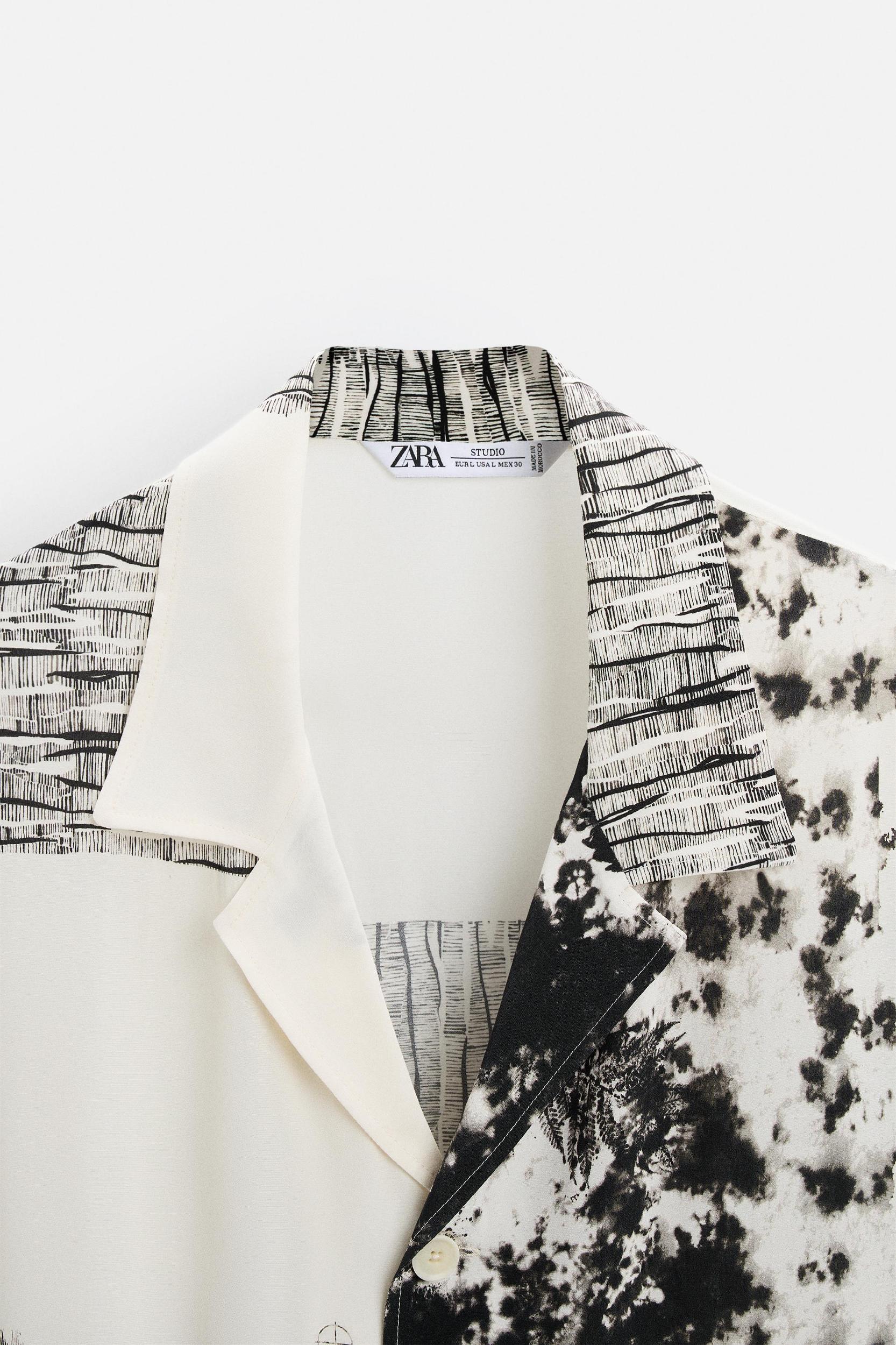 LIMITED EDITION ABSTRACT PRINT SHIRT Product Image