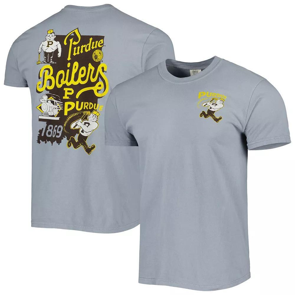 Men's Graphite Purdue Boilermakers Vault State Comfort T-Shirt, Size: 3XL, Dark G Product Image