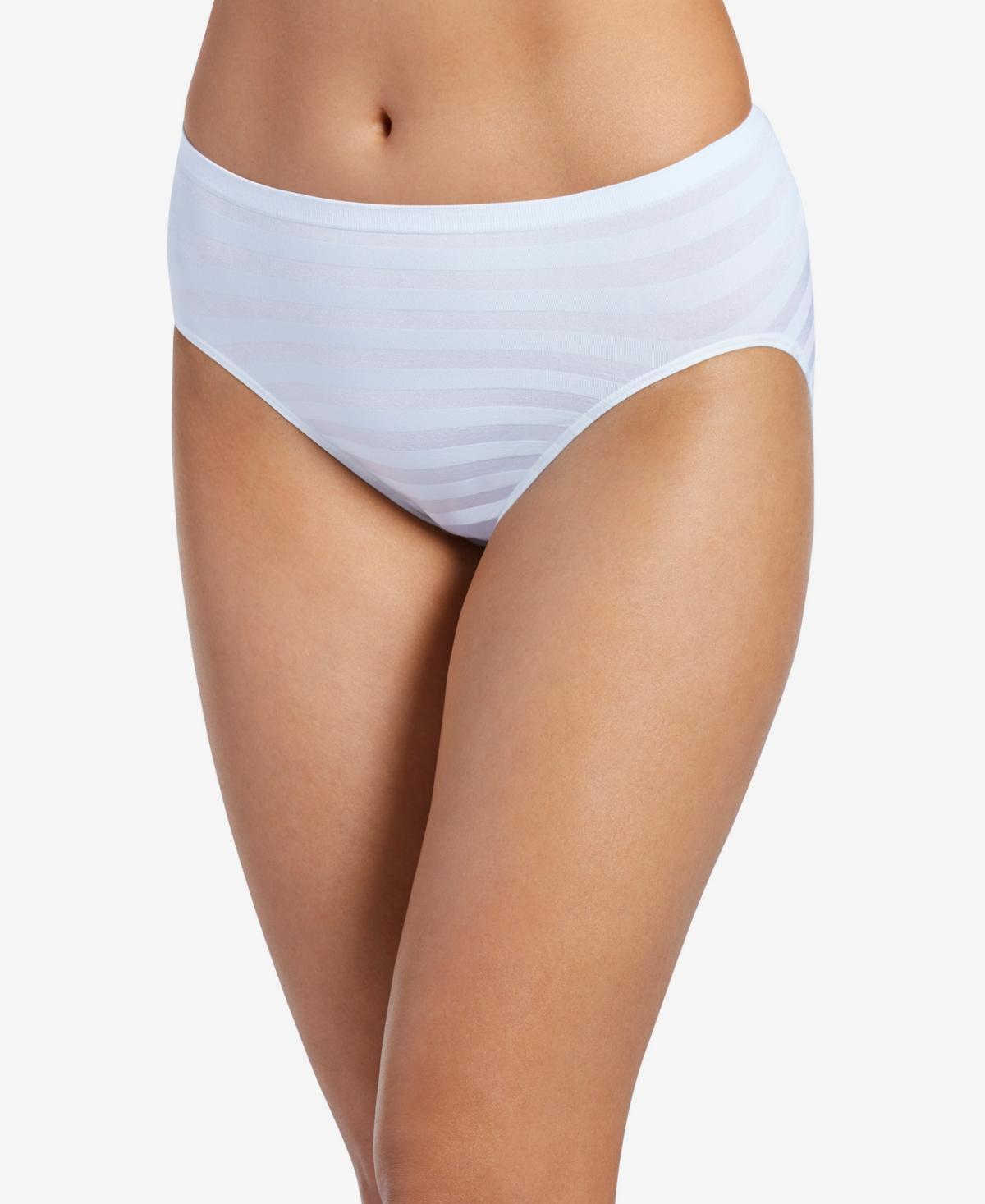 Jockey® Matte & Shine Seamfree® Hi Cut Panty - 1306 Product Image