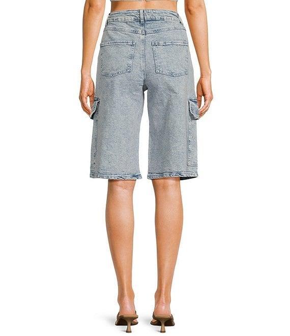 GB Denim Cargo Bermuda Jorts Product Image