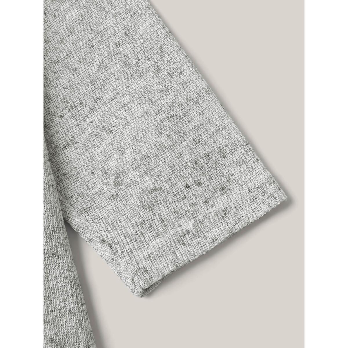 Plus Size Textured Sheer Hooded Everyday T-Shirt Multicolor Women Casual Texture Hooded Everyday T-shirts BloomChic 28/5X Product Image