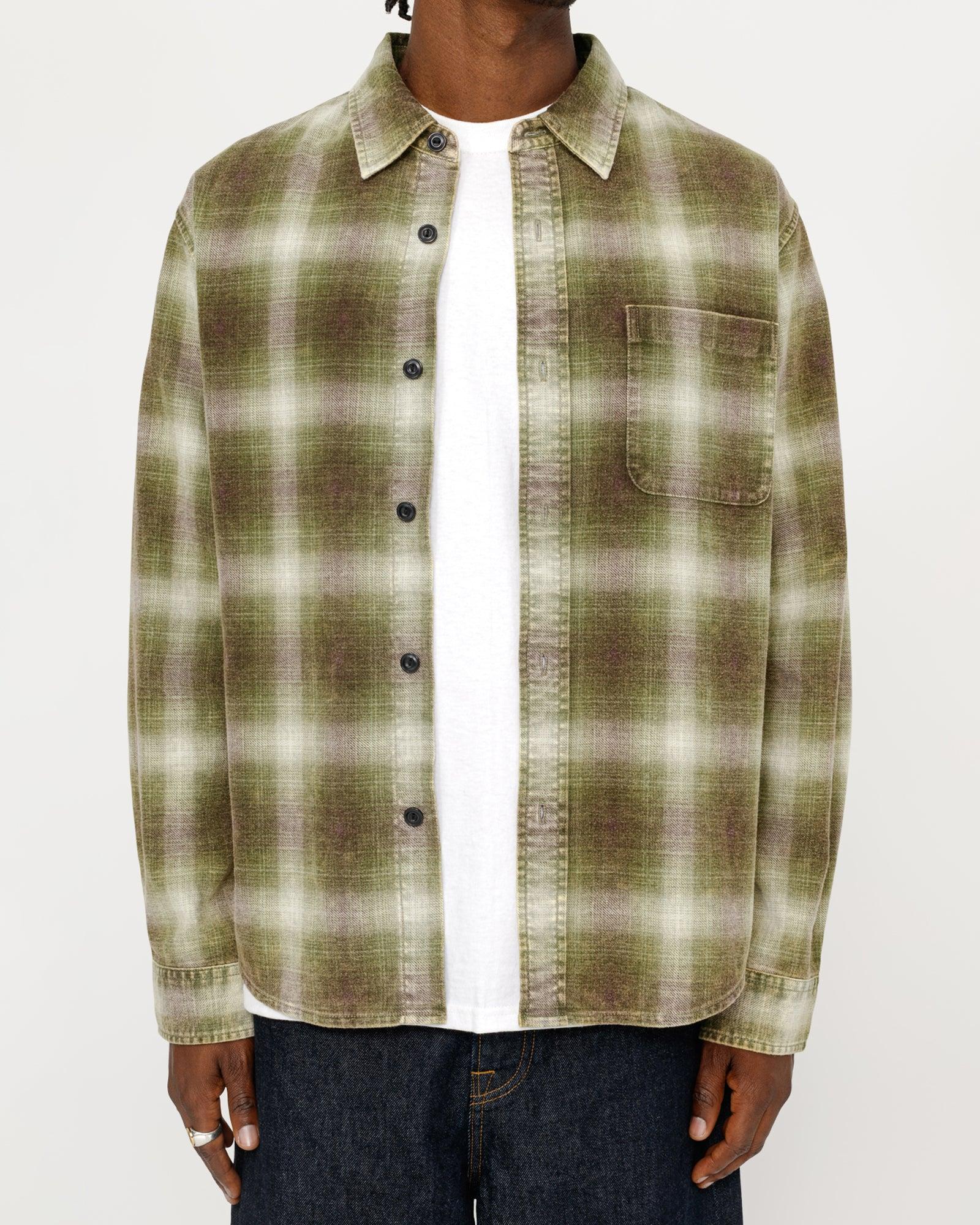 ROCCO FLANNEL PLAID SHIRT Male Product Image