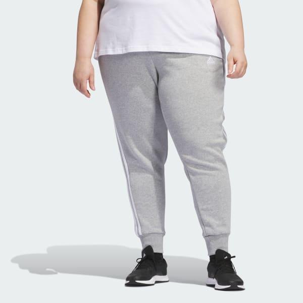 adidas Essentials 3 Stripes Fleece Jogger (Plus Size) Product Image