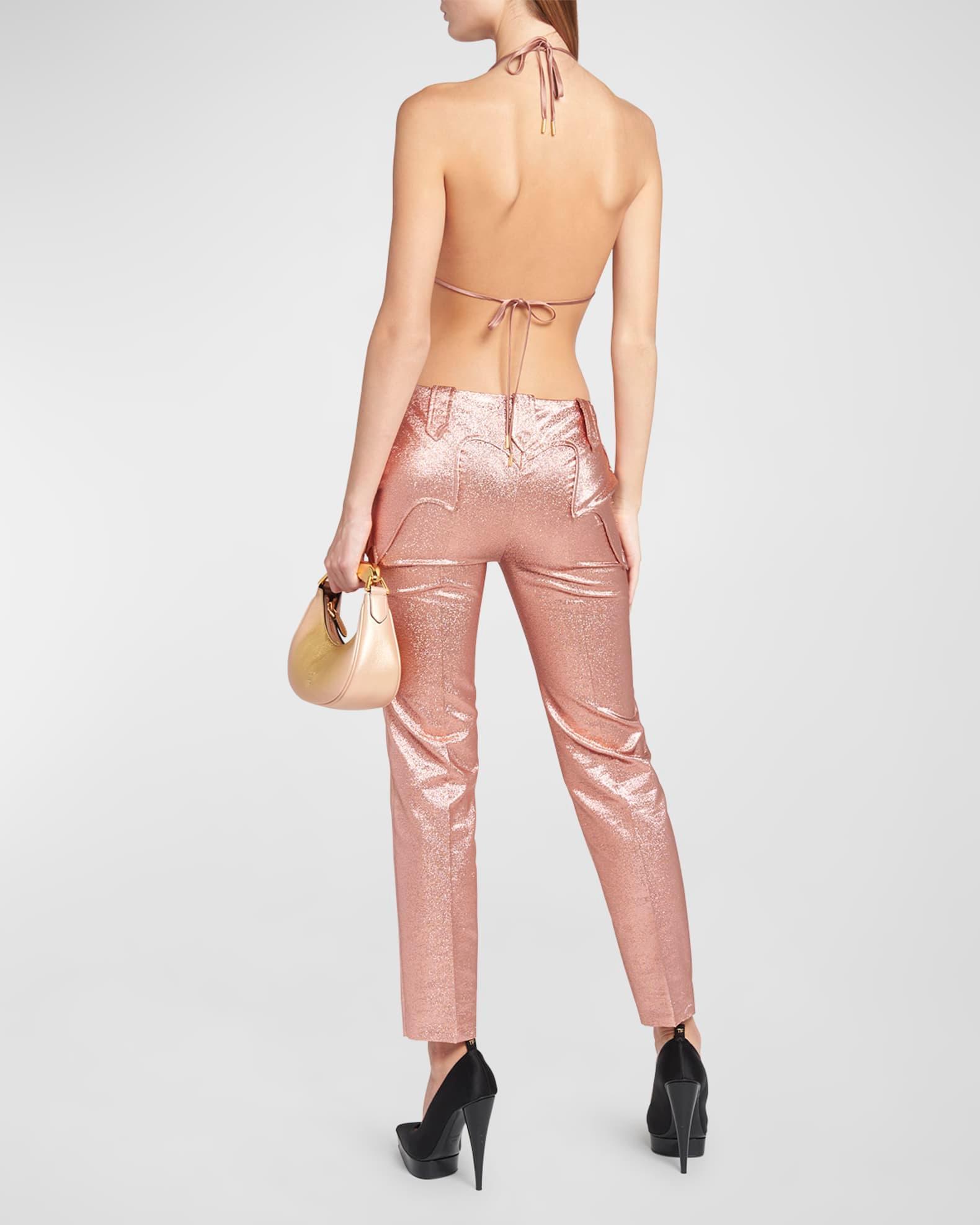 Stretch Satin Triangle Bra Product Image