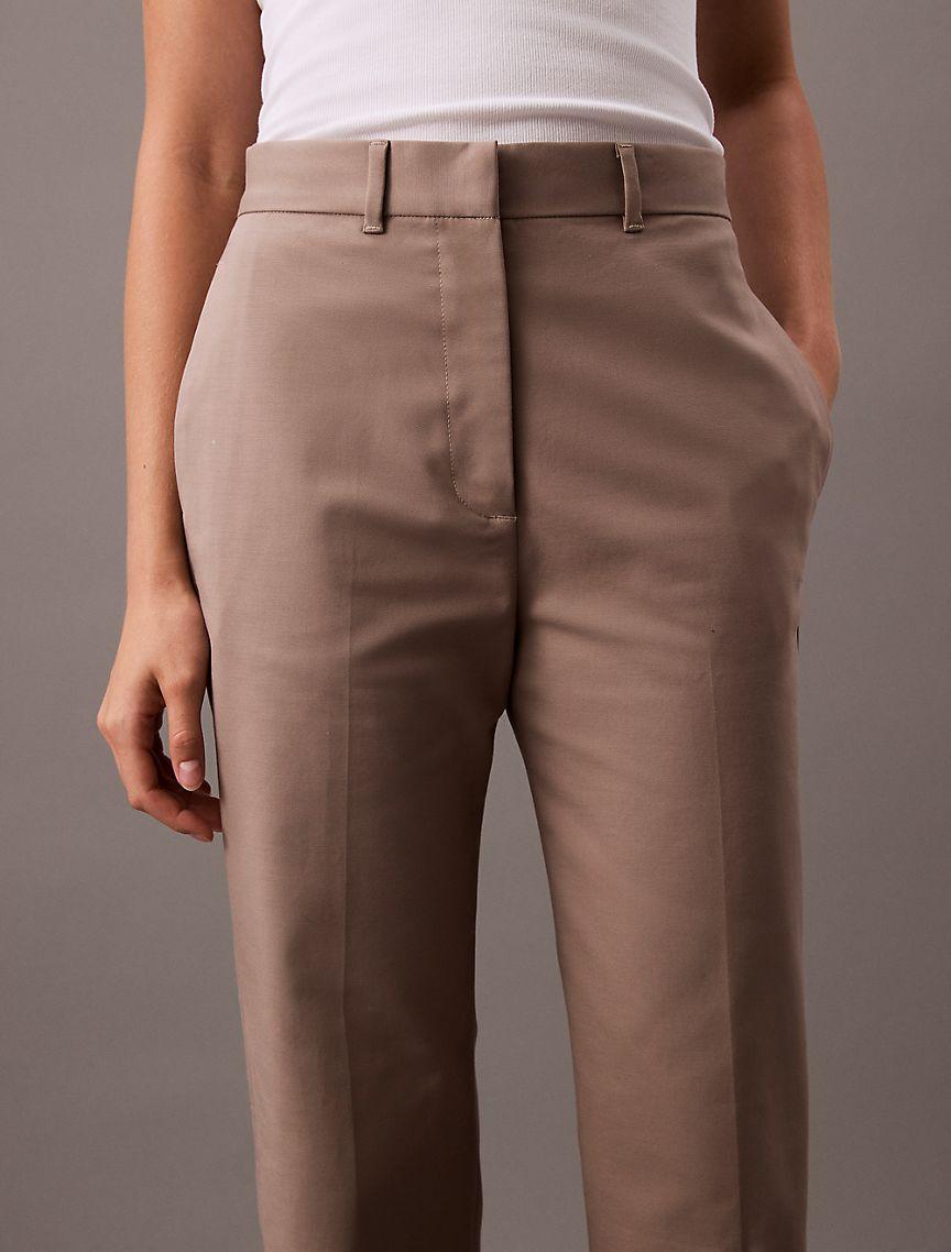 Cotton Stretch Straight Fit Chino Pants Product Image