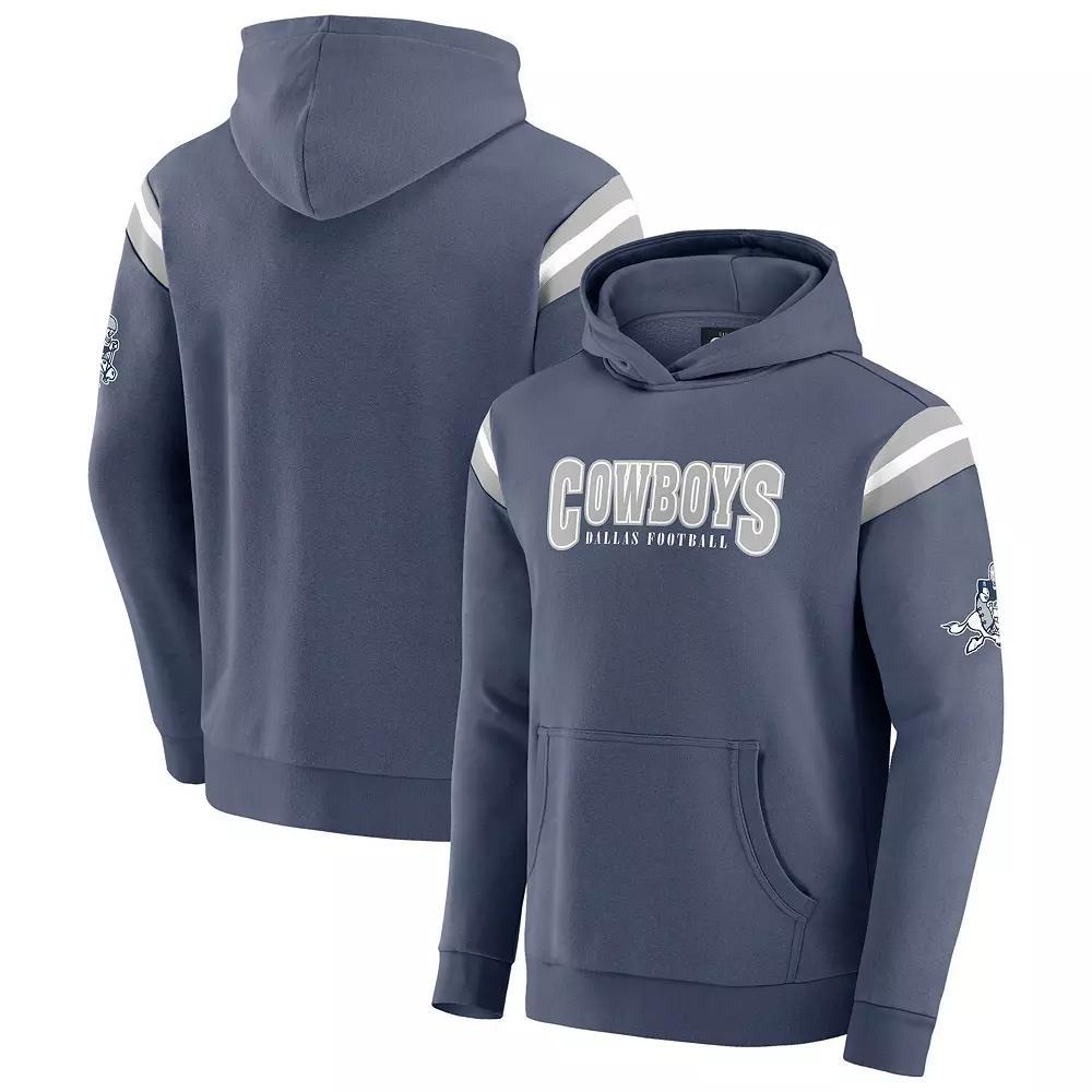 Men's Darius Rucker Collection by Fanatics Navy Dallas Cowboys Throwback Pullover Hoodie,  Product Image