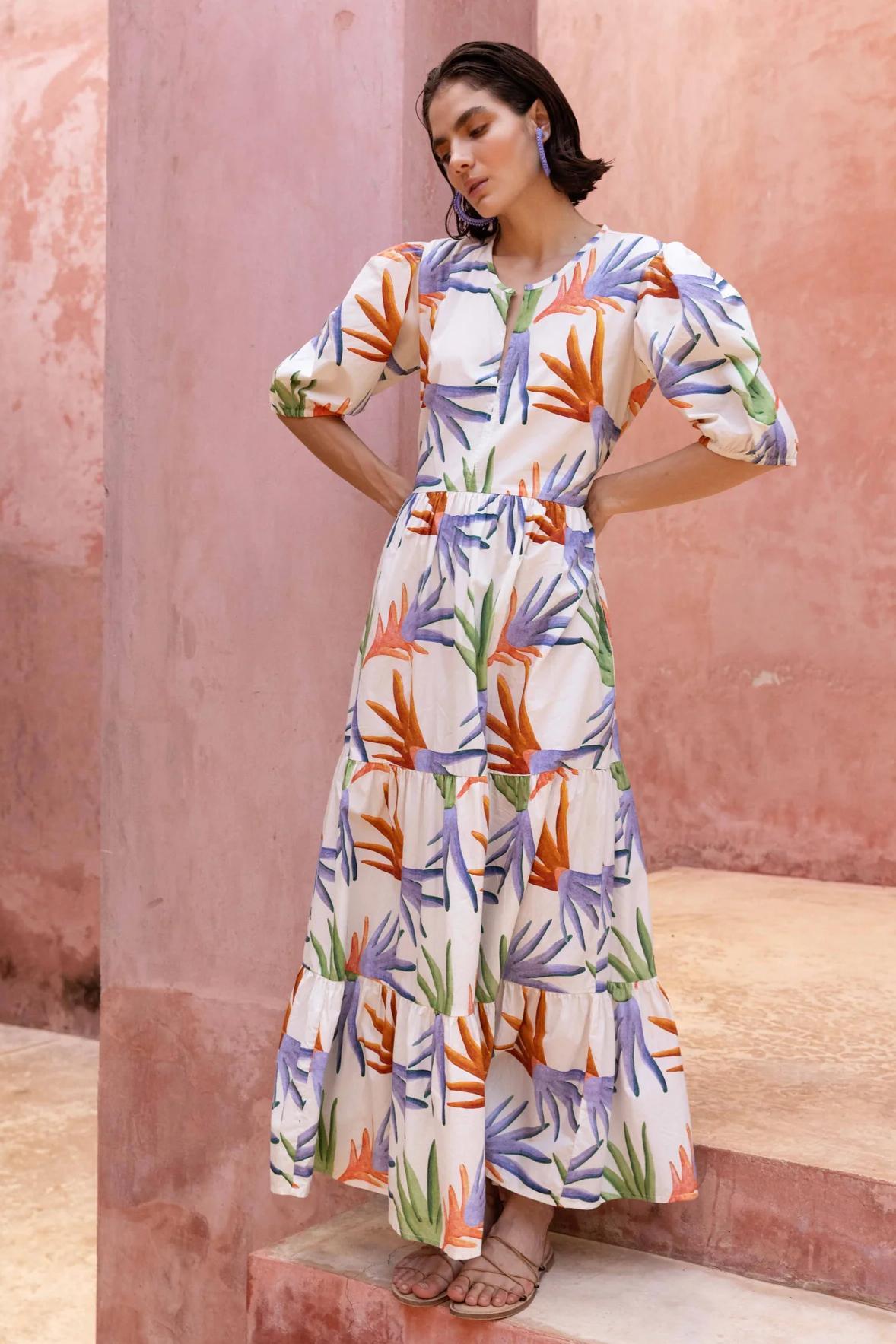 Puff Sleeve Maxi Product Image