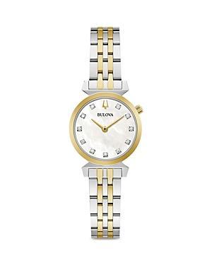 Bulova Womens Regatta Quartz Analog Two Tone Stainless Steel Bracelet Watch - Two one Product Image