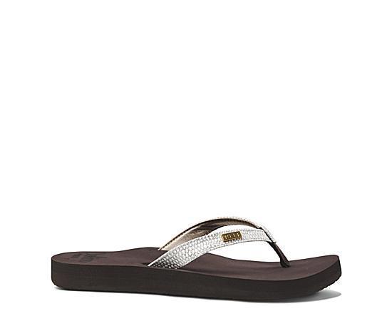 Reef Star Cushion Sassy White) Women's Sandals Product Image