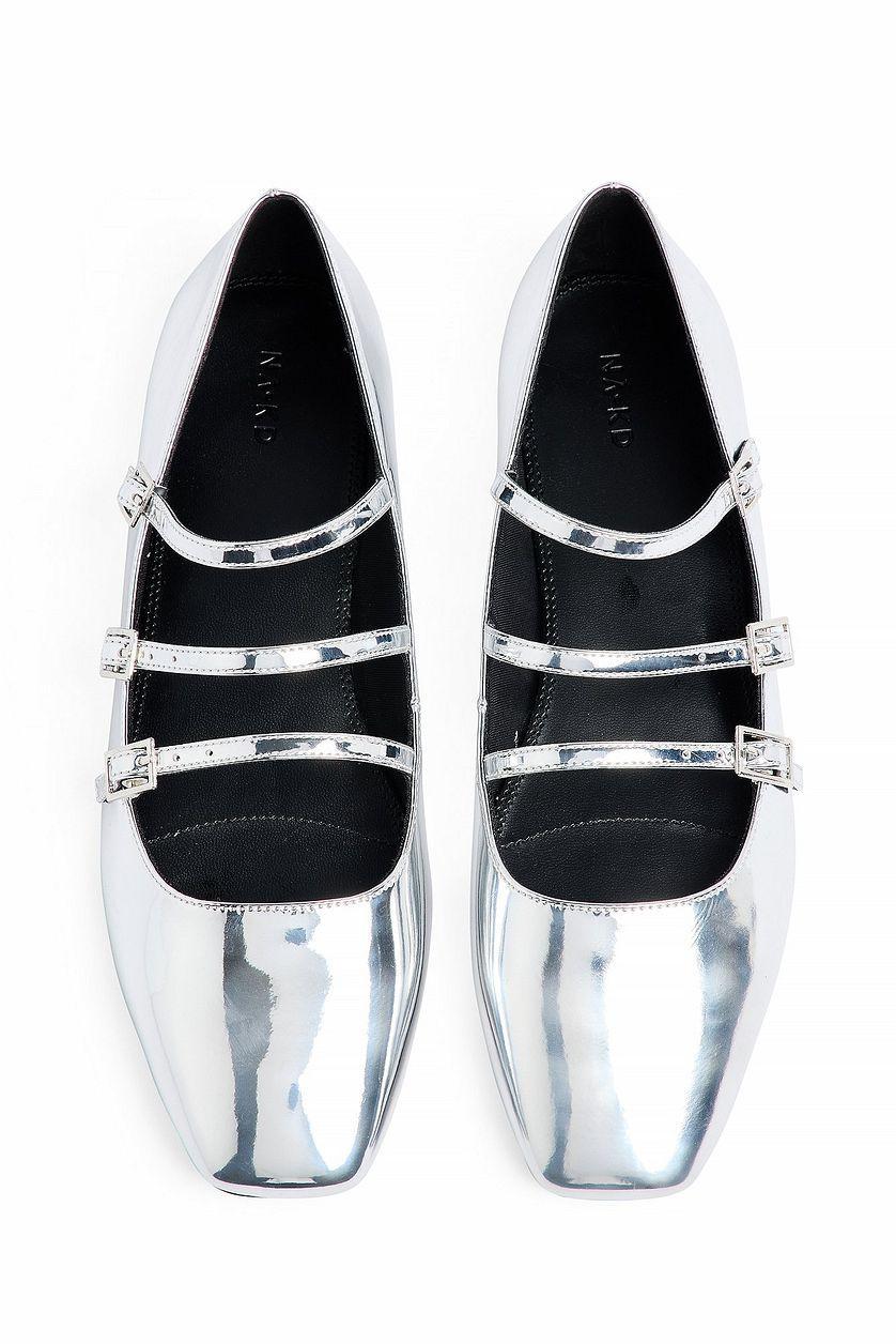 Multi Strap Ballerinas Product Image