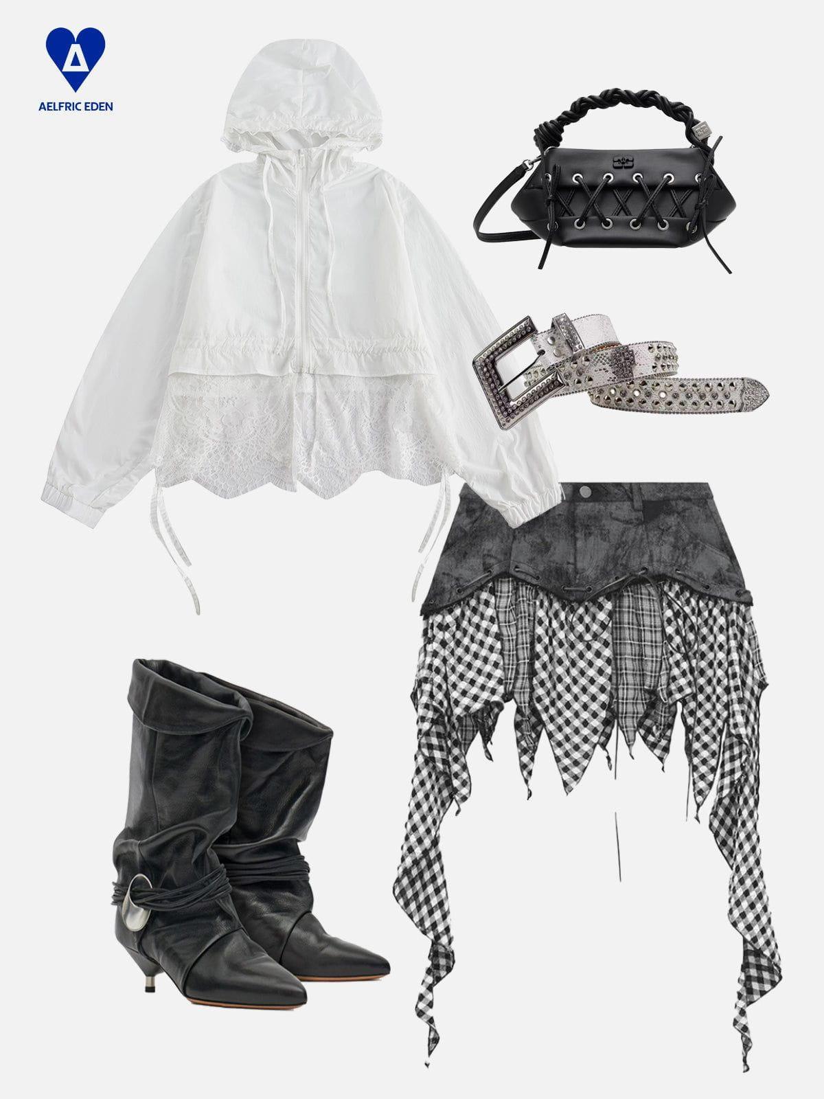 Aelfric Eden Lace Patchwork Sun-Protection Jacket Product Image