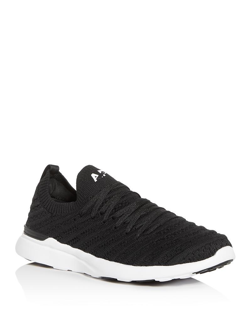 Apl Athletic Propulsion Labs Womens Techloom Wave Knit Low-Top Running Sneakers Product Image