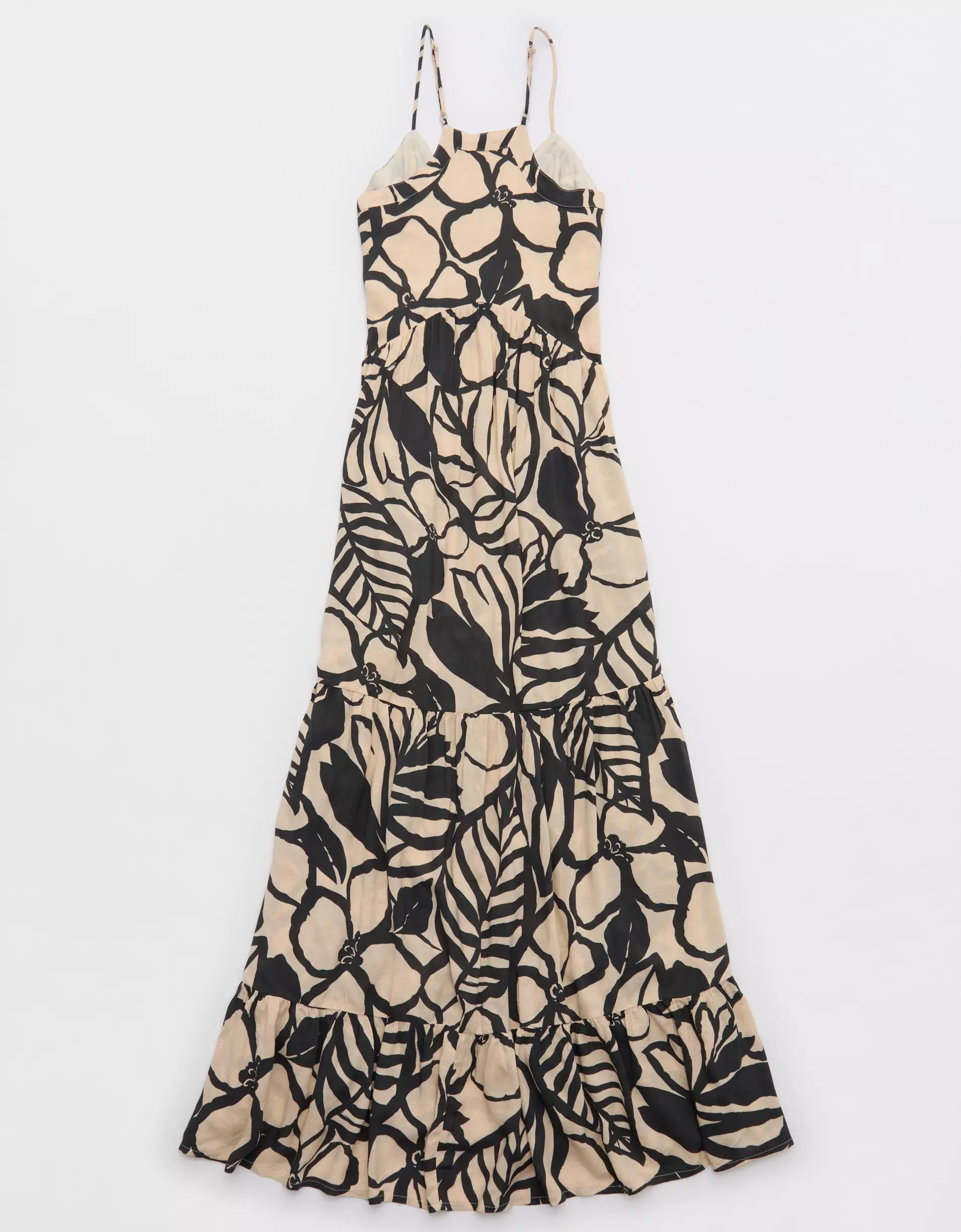 Aerie Printed Maxi Dress Product Image