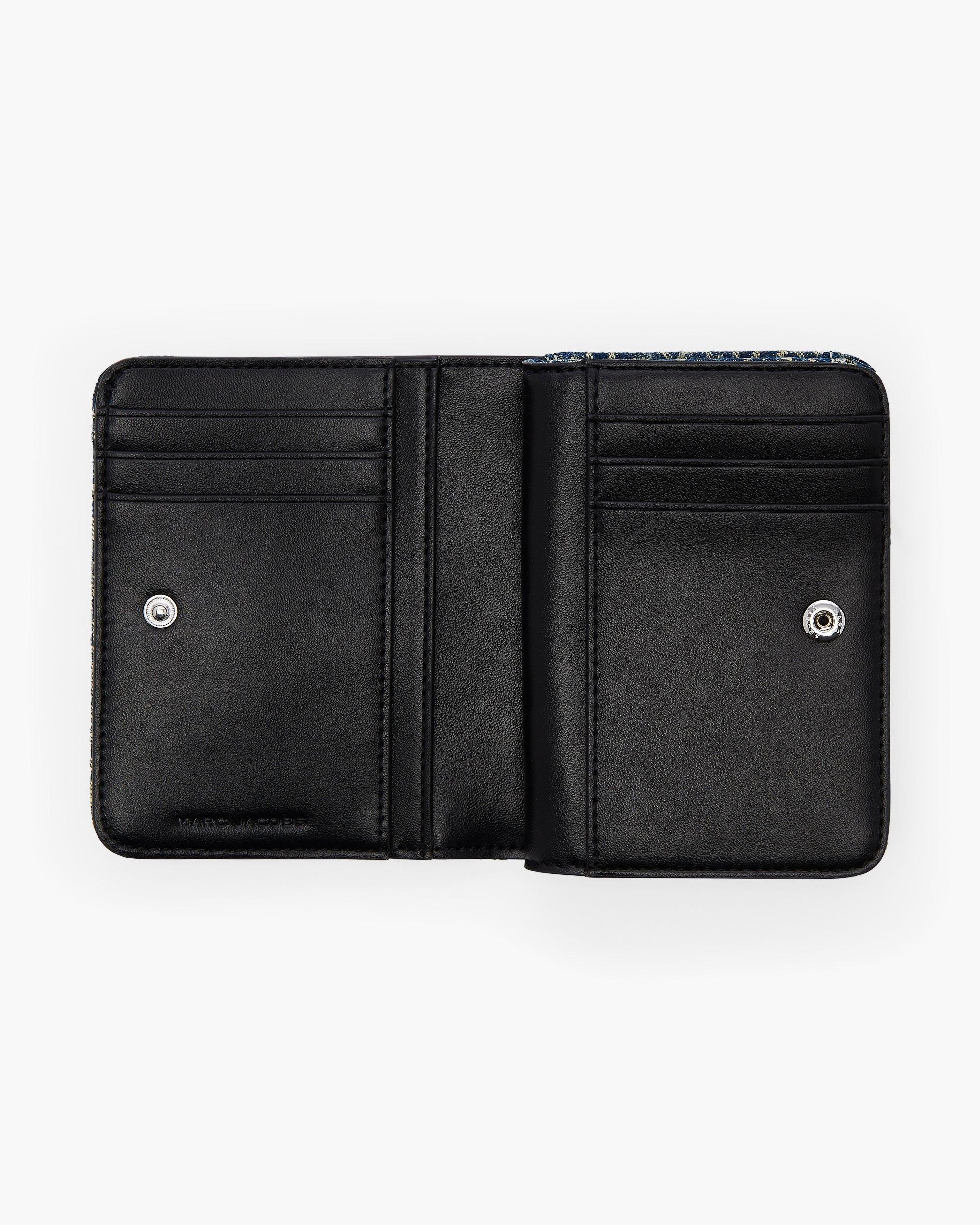 The Monogram Denim J Marc Mini Compact Wallet Product Image