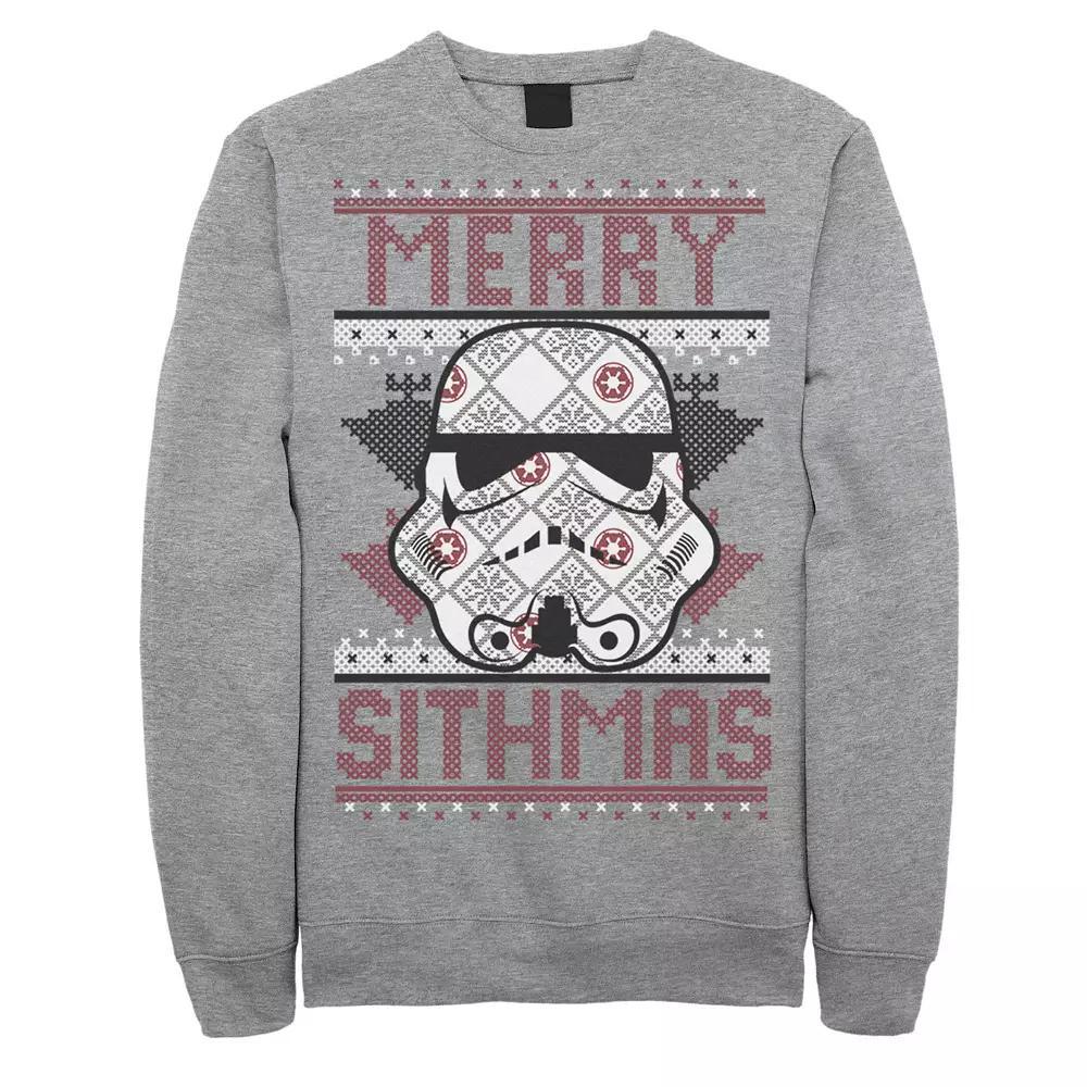 Men's Star Wars Stormtrooper Helmet "Merry Sithmas" Sweatshirt,  Product Image