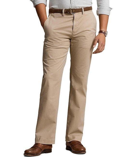 Polo Ralph Lauren Classic Fit Flat-Front Stretch Chino Pants Product Image