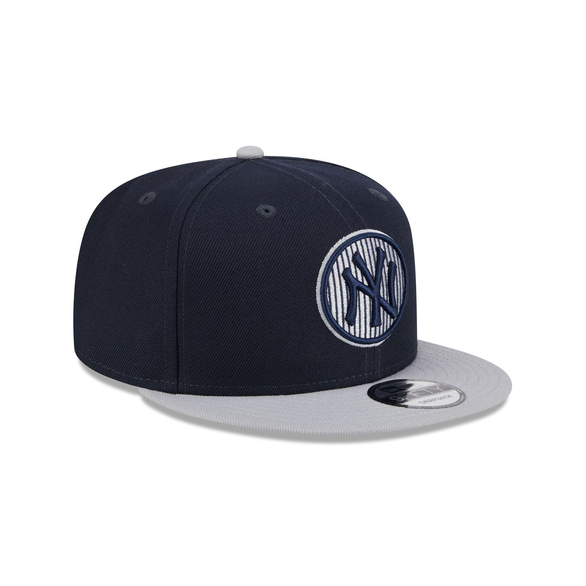 New York Yankees 2025 Batting Practice Gray 9FIFTY Snapback Hat Male Product Image