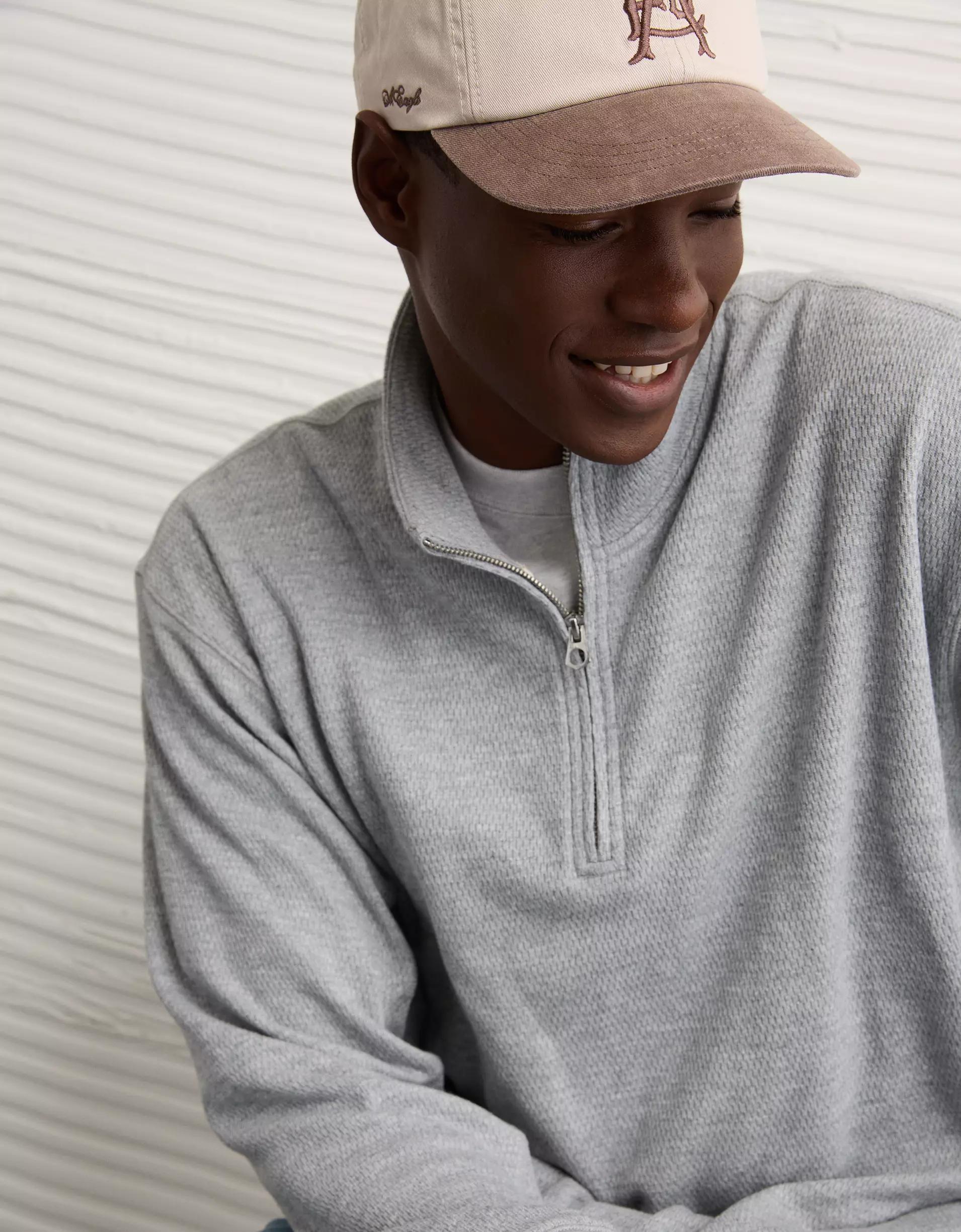 AE Boxy Quarter-Zip Thermal  Product Image