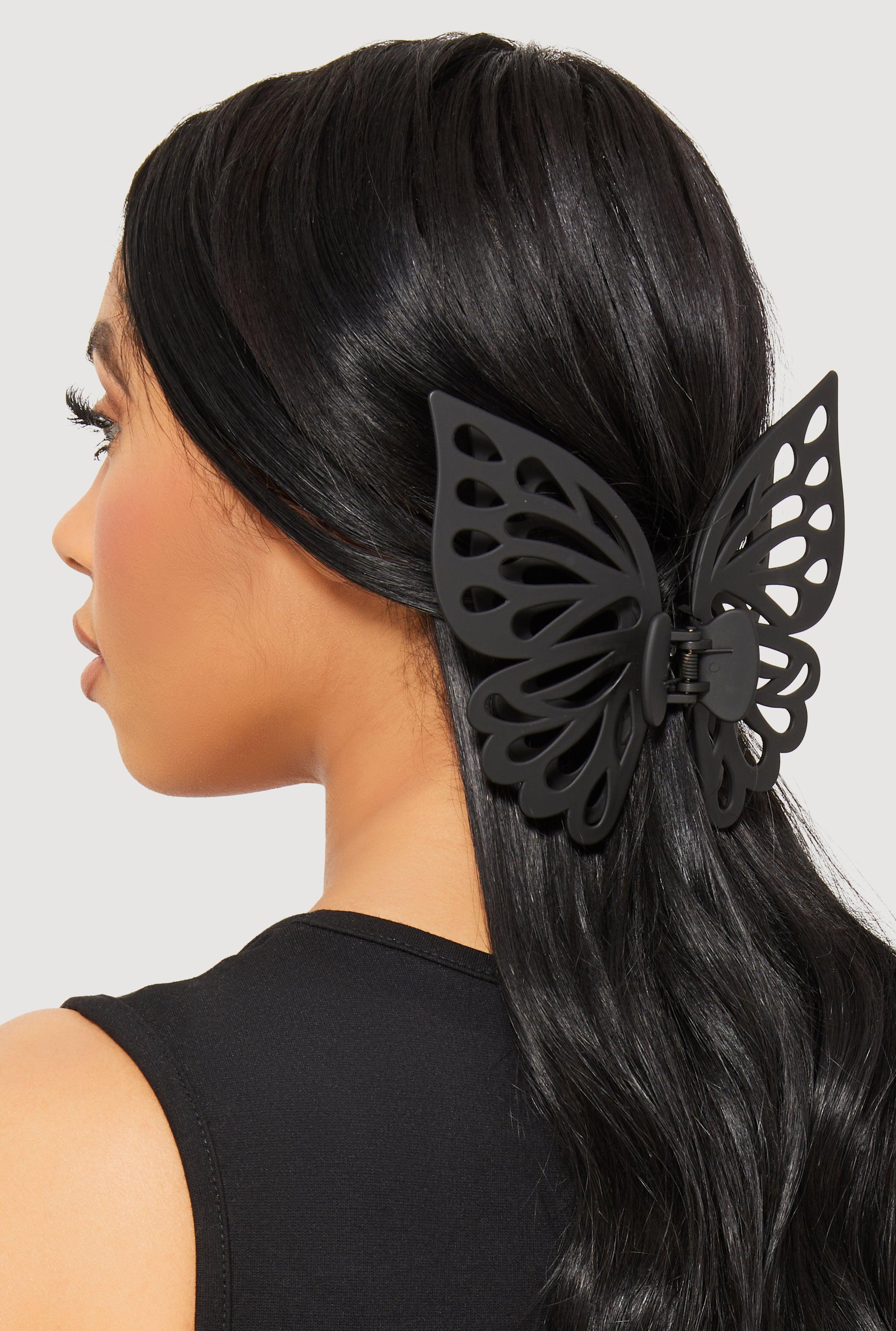 Butterfly Claw Hair Clip Female Product Image