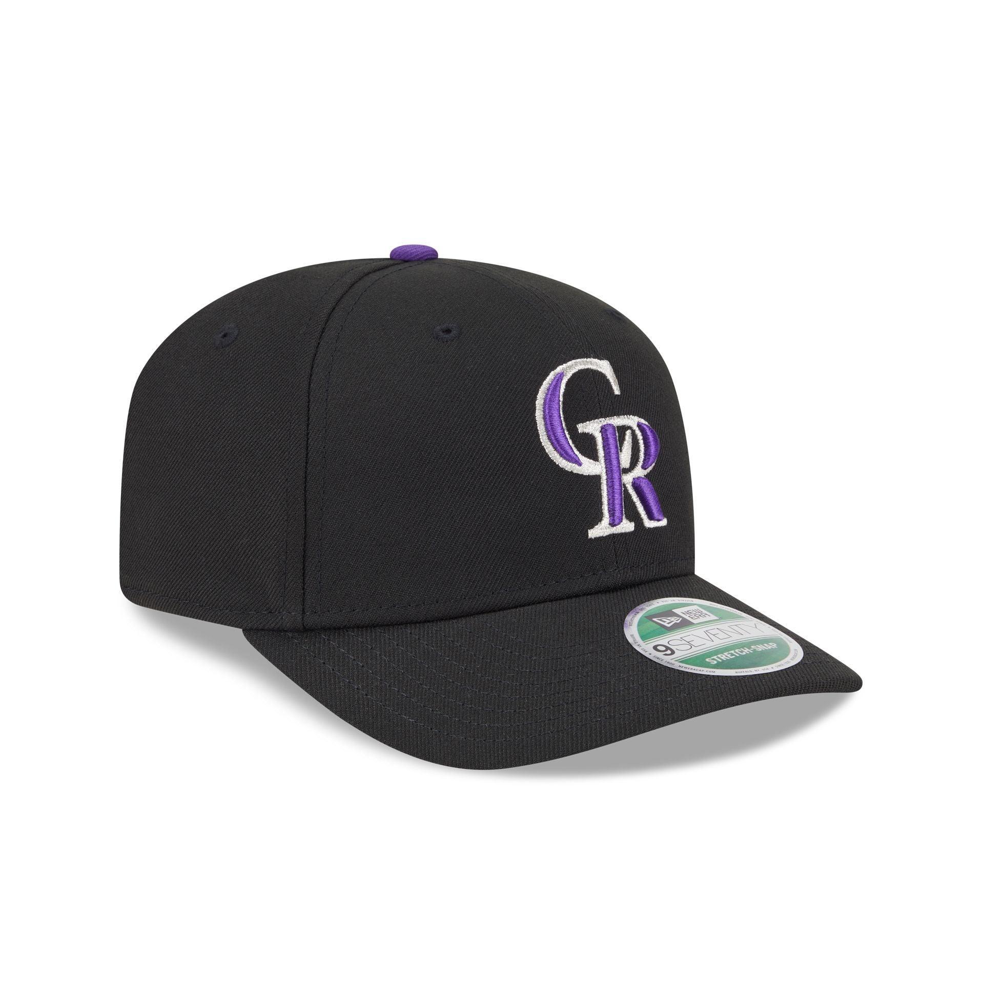 Colorado Rockies Game Authentic Collection 9SEVENTY Stretch-Snap Hat Male Product Image
