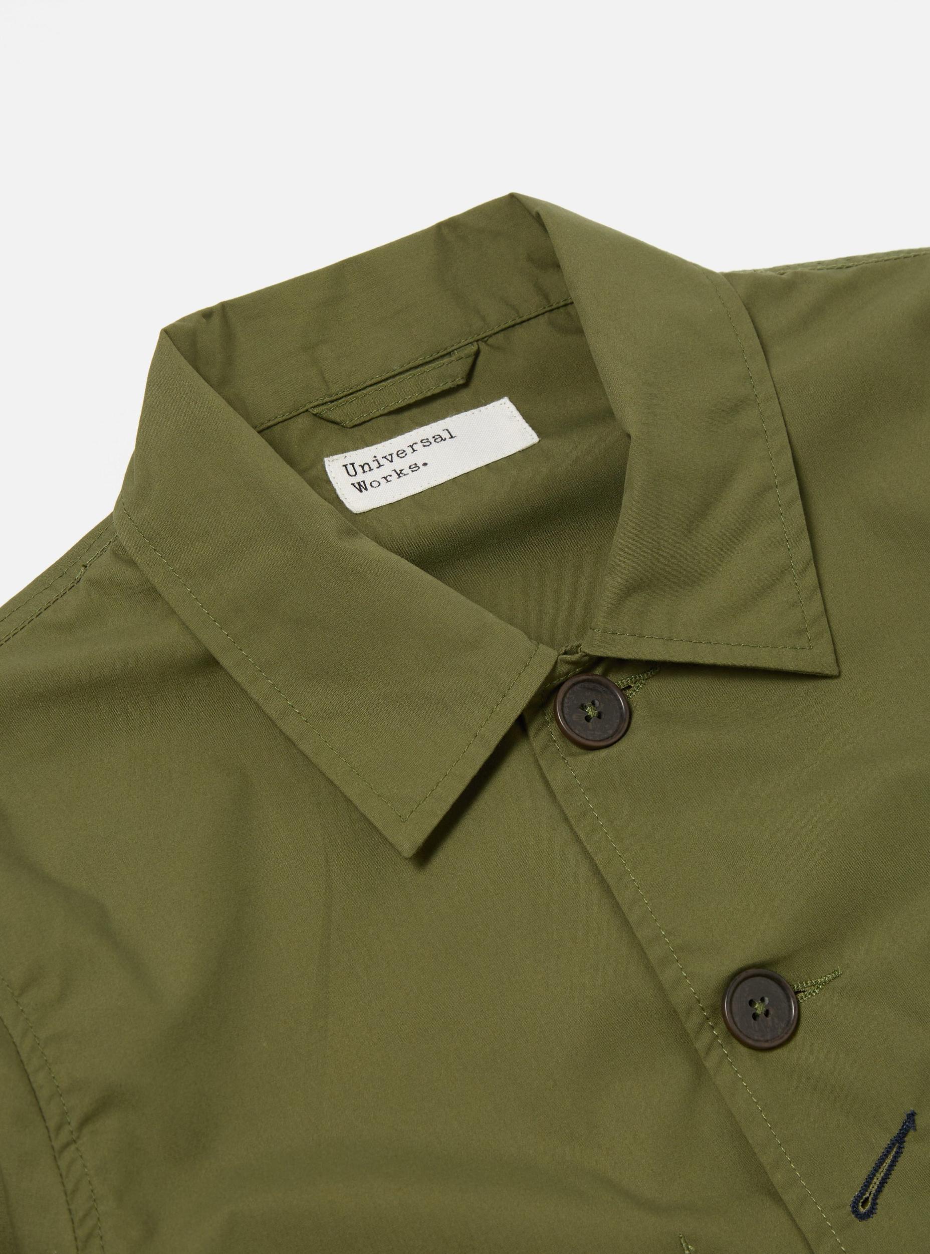 Olive Recycled Polytech Bakers Jacket Product Image