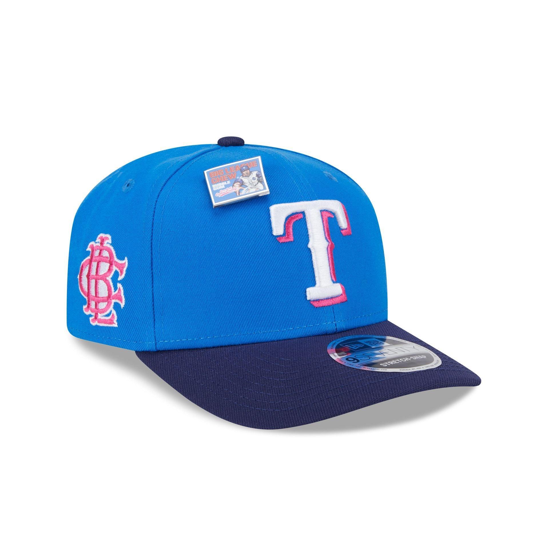 Big League Chew X Tampa Bay Rays Slammin' Strawberry 9SEVENTY Stretch-Snap Hat Male Product Image