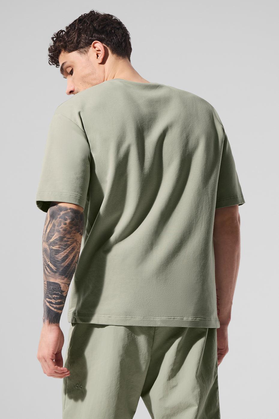 Double Take Short Sleeve - Limestone Product Image