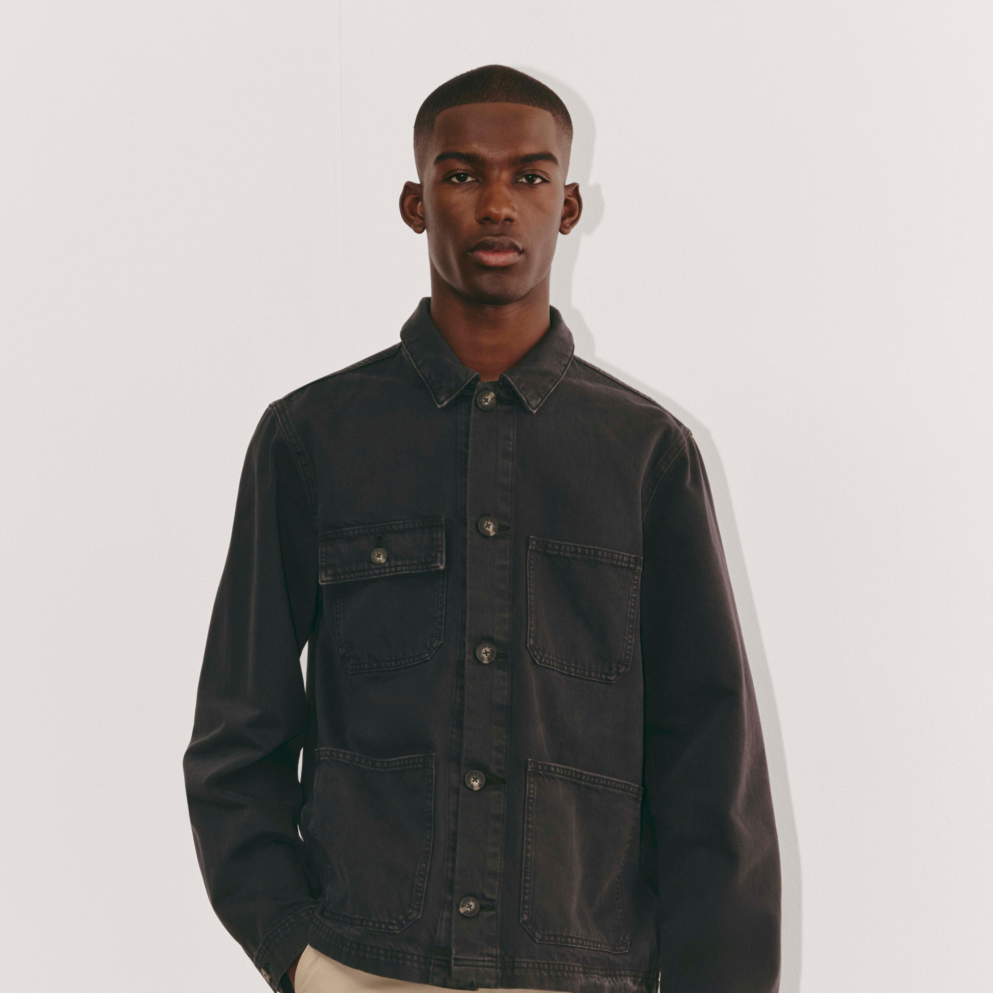 The Denim Utility Jacket Product Image