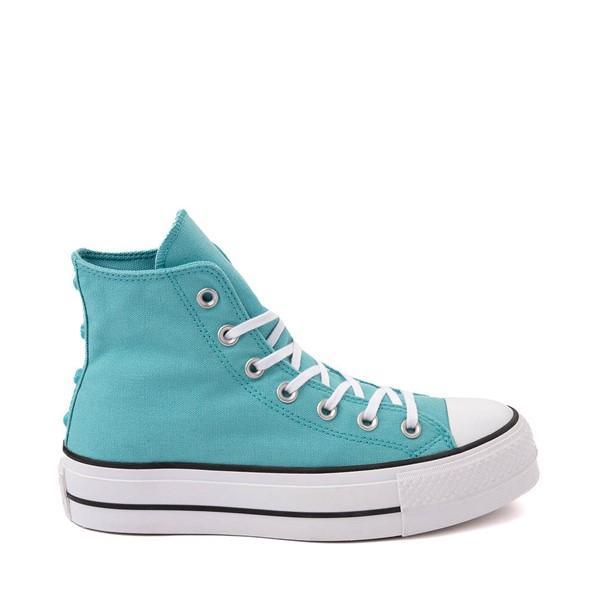 Womens Converse Chuck Taylor All Star Lift Hi Sneaker - Egret / Cherries Product Image