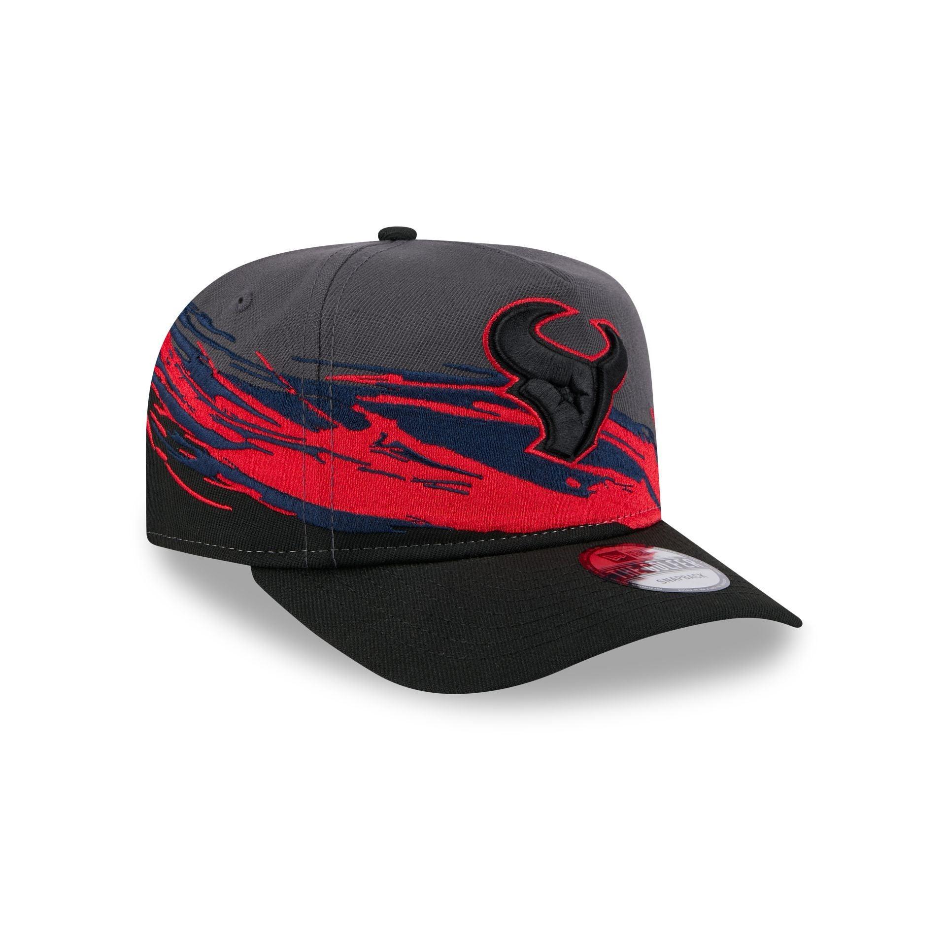 Houston Texans Graphite Brushstroke Golfer Hat Male Product Image
